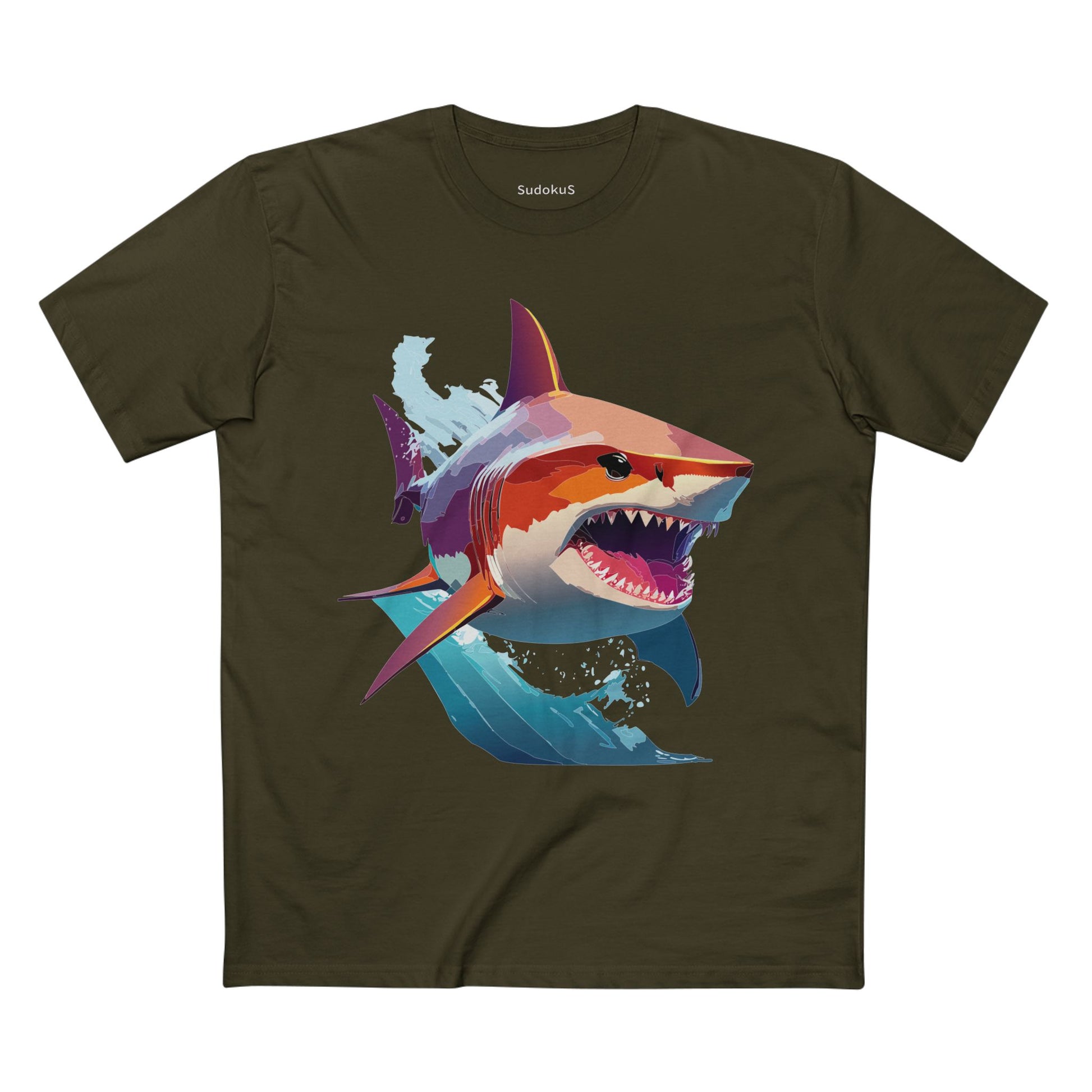 Animal Shirt, Shark Shirt - SudokuS