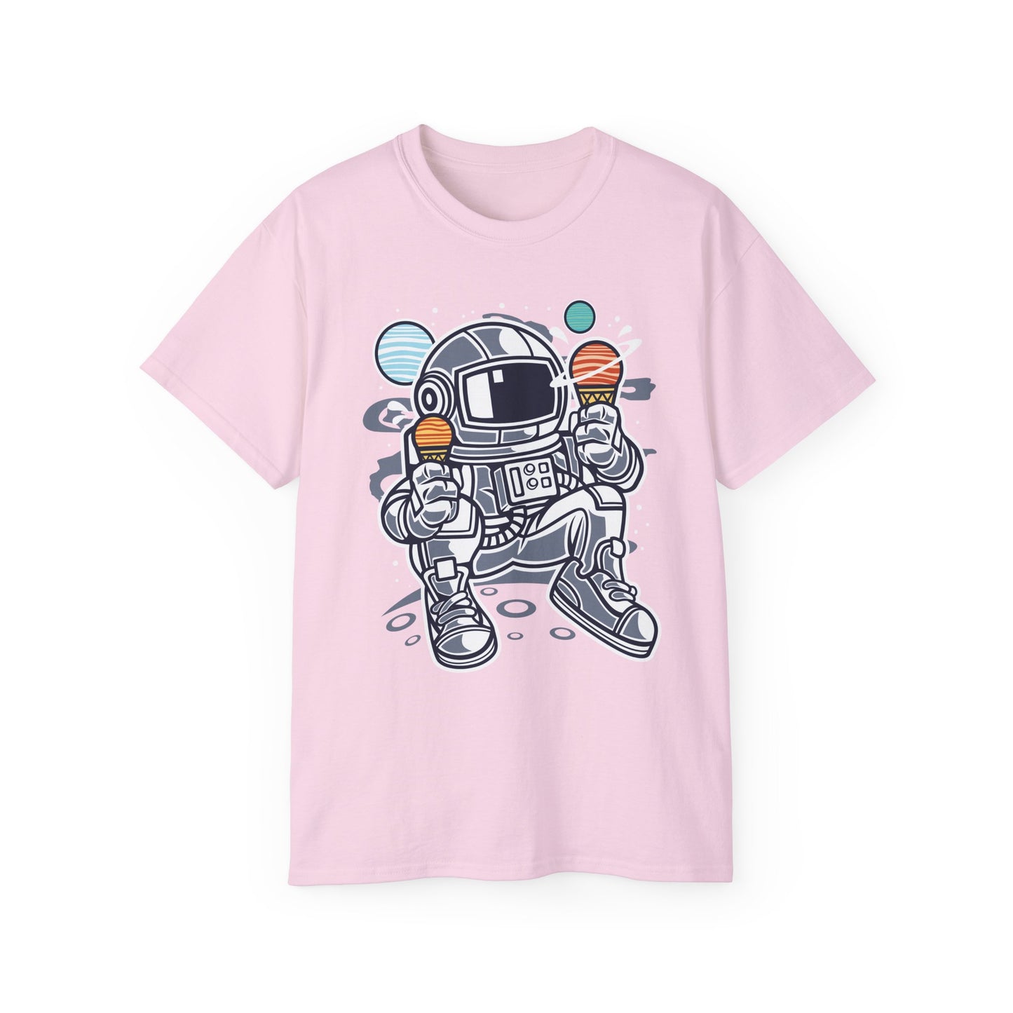 Astronaut Tee Shirt, Astronaut Graphic T‑Shirt, Cartoon Graphic T-Shirt, Art Design Shirt, Cosmos Tee Shirts