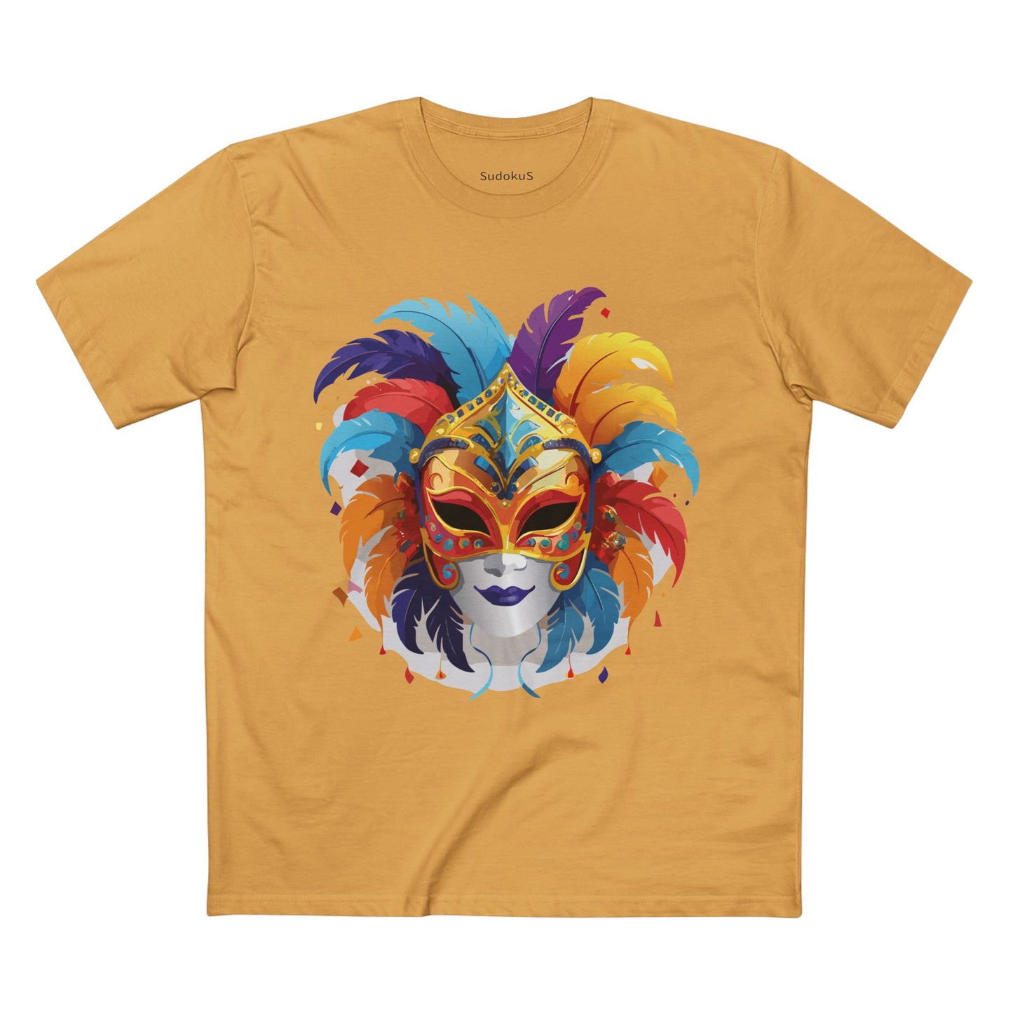 Mask Shirt, Shirt with Face - SudokuS