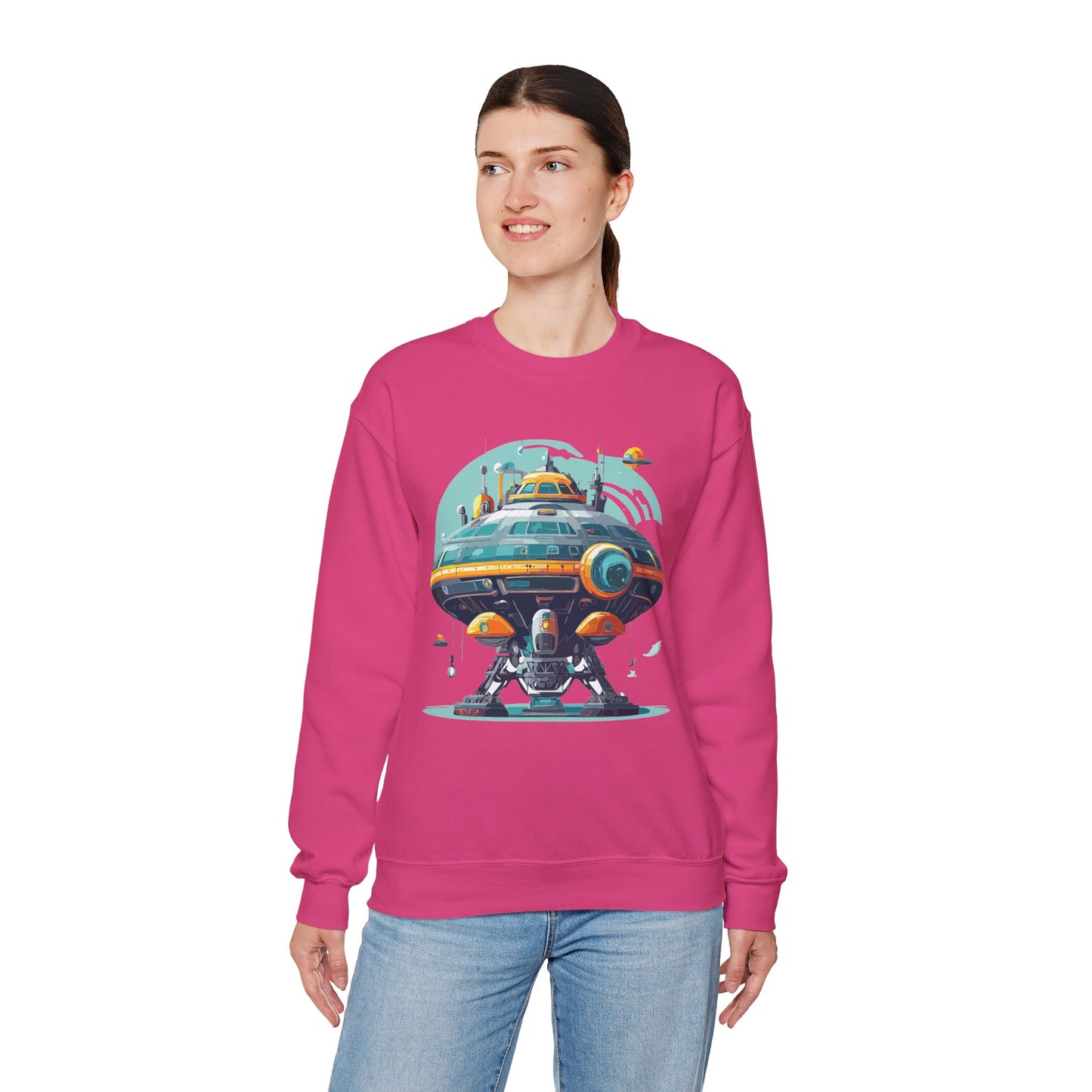 Space Shuttle Sweatshirt, Cosmic Sweatshirt, Astronaut Sweatshirt, Space Cosmic Sweatshirt