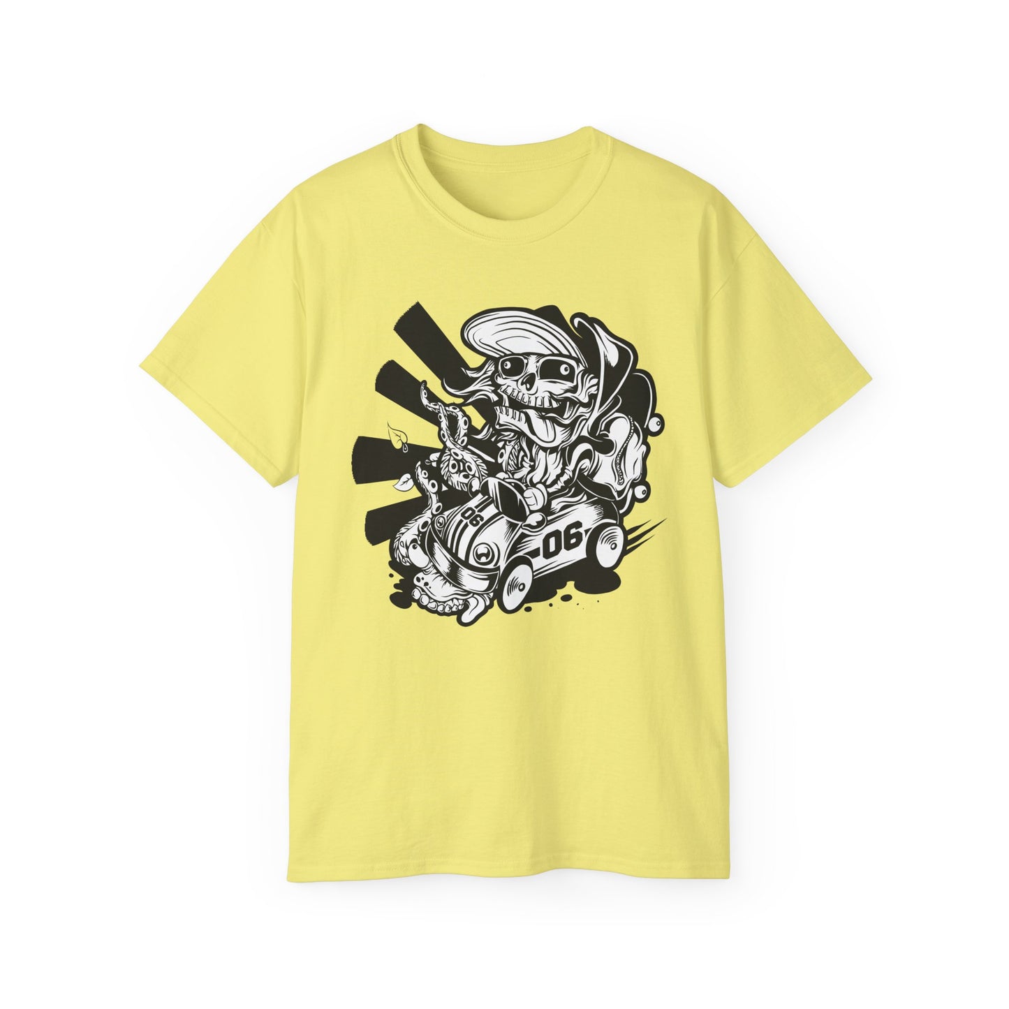 Skull Tee Shirt, Skull Graphic T‑Shirt, Cartoon Graphic T-Shirt, Art Design Shirt, Skull Tee Shirts