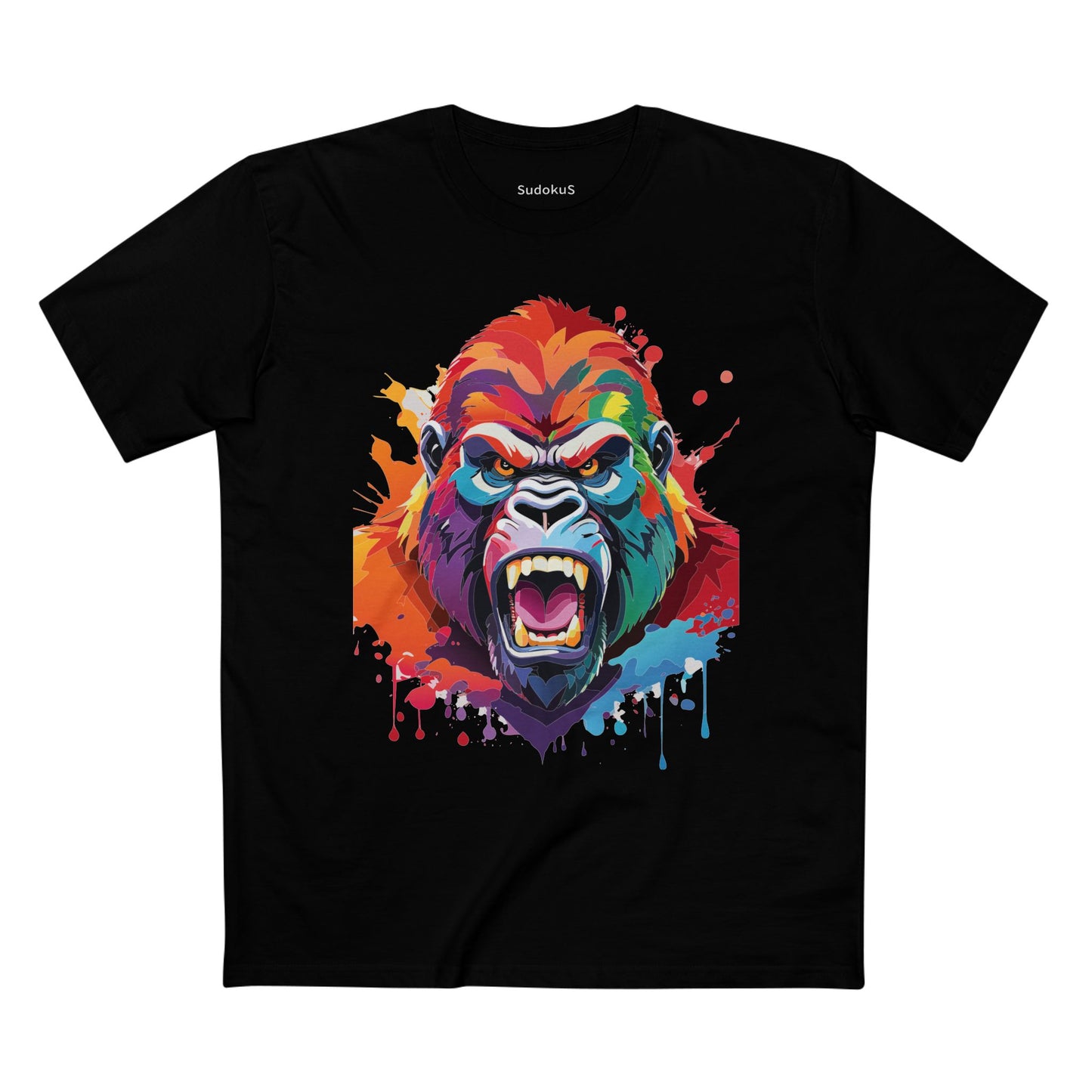 Animal Shirt, Gorilla Shirt - SudokuS
