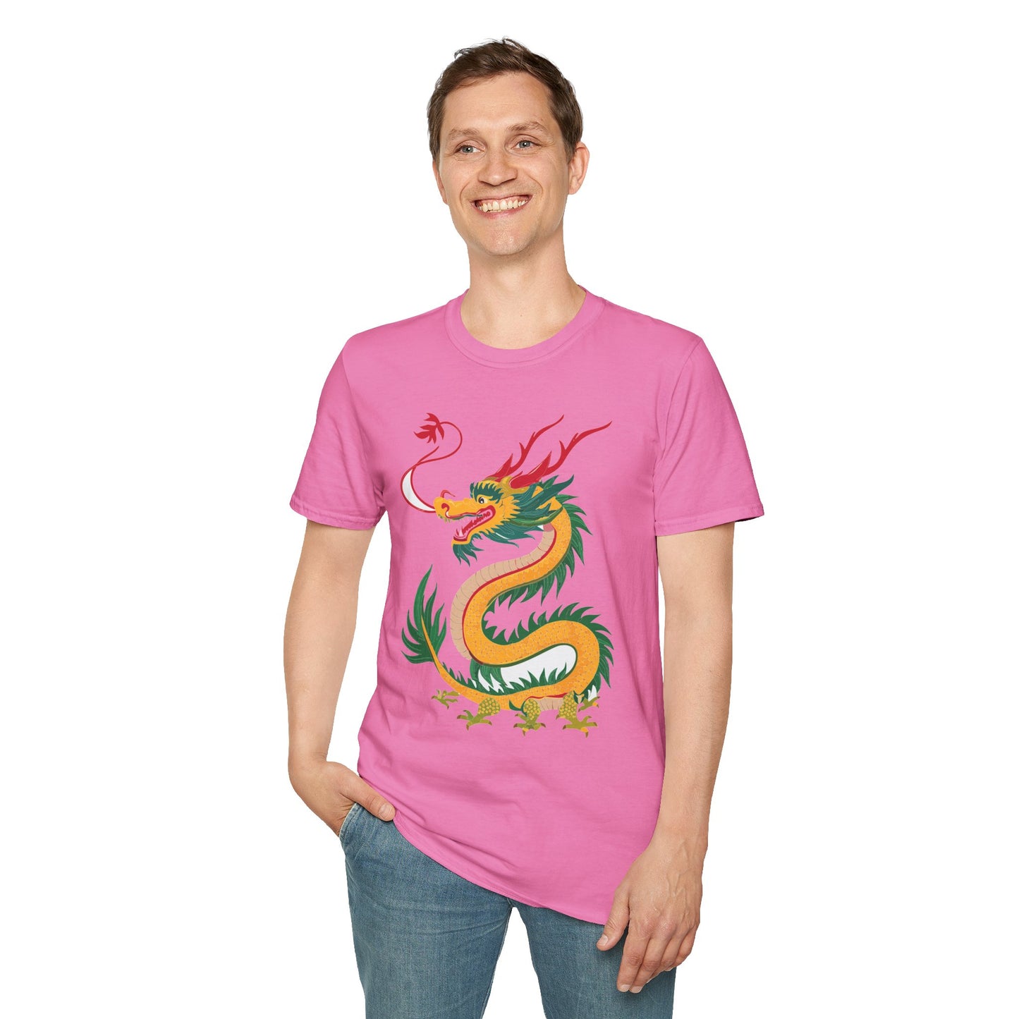 Dragon T Shirt, Dragon Shirt, Shirt with Animals, Animal Shirt