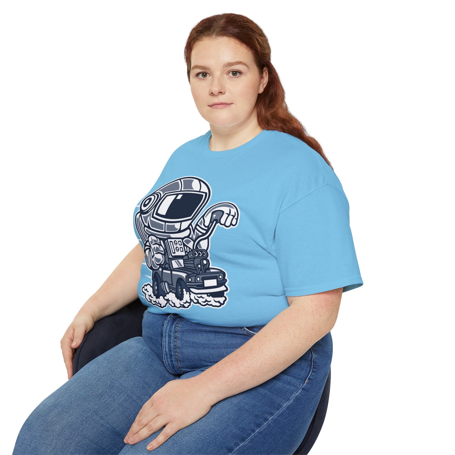 Astronaut Tee Shirt, Astronaut Graphic T‑Shirt, Cartoon Graphic T-Shirt, Art Design Shirt, Cosmos Tee Shirts 4