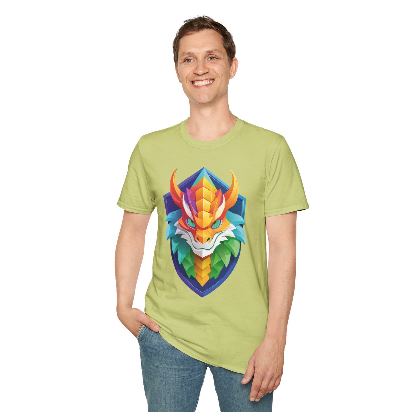 Dragon T Shirt, Dragon Shirt, Shirt with Animals, Animal Shirt