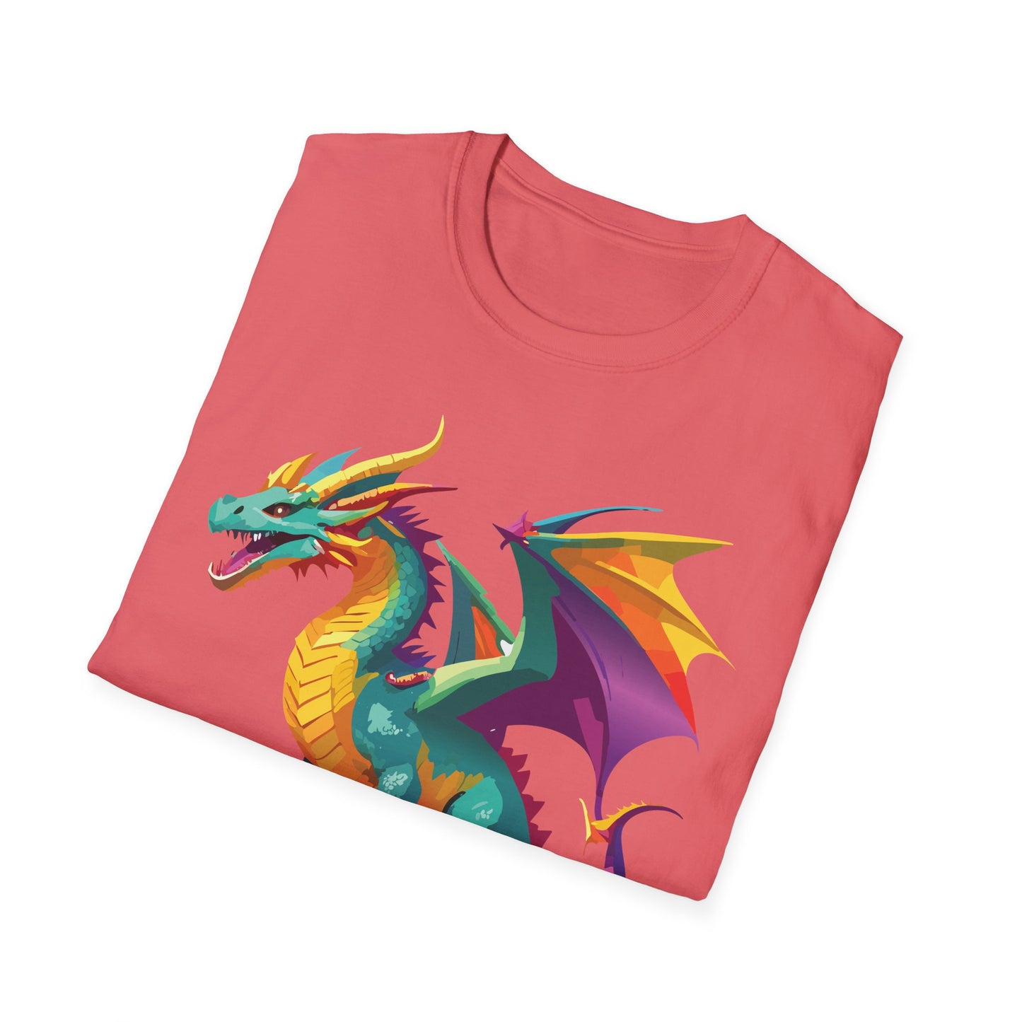Dragon T Shirt, Dragon Shirt, Shirt with Animals, Animal Shirt