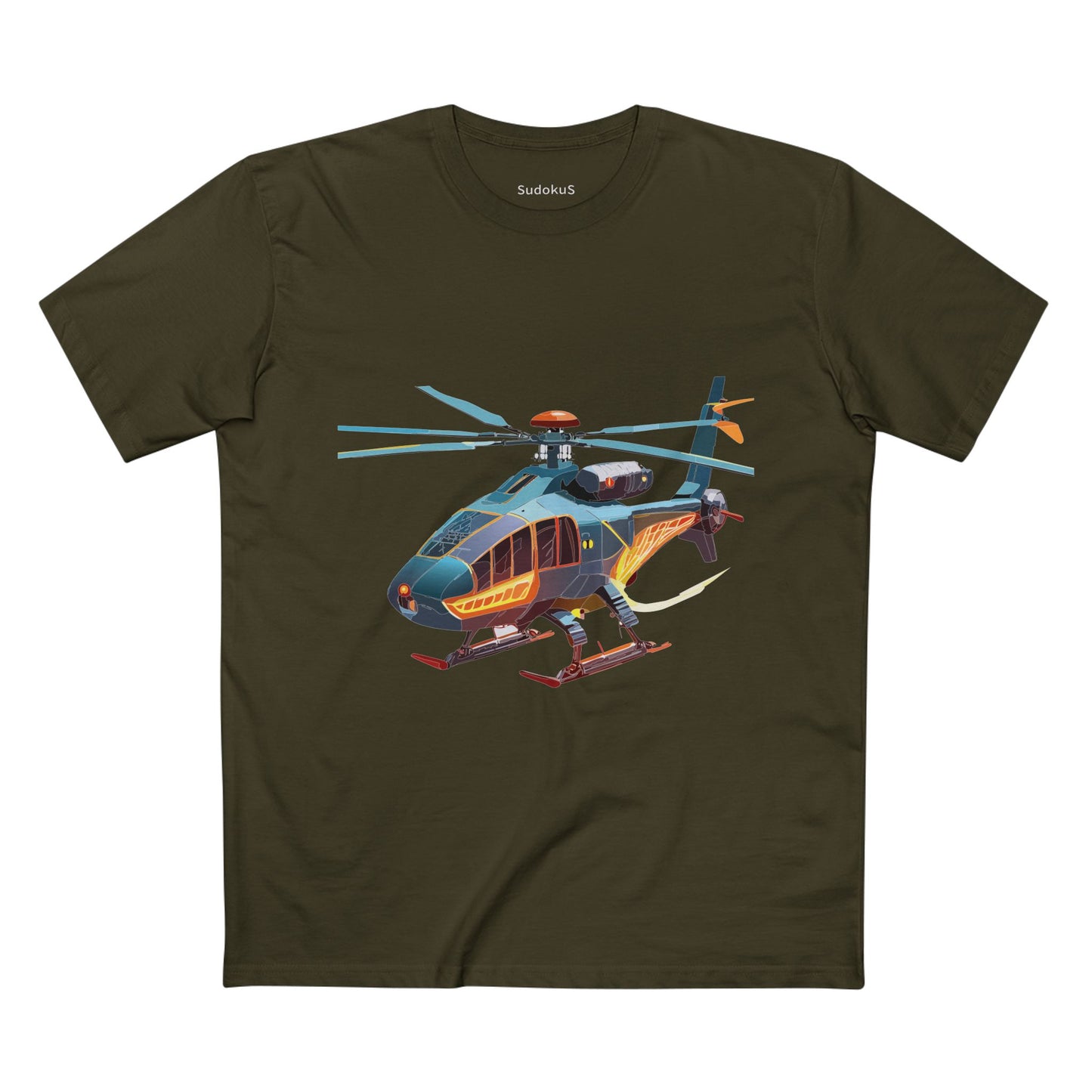 Helicopter Shirt, Chopper Shirt - SudokuS