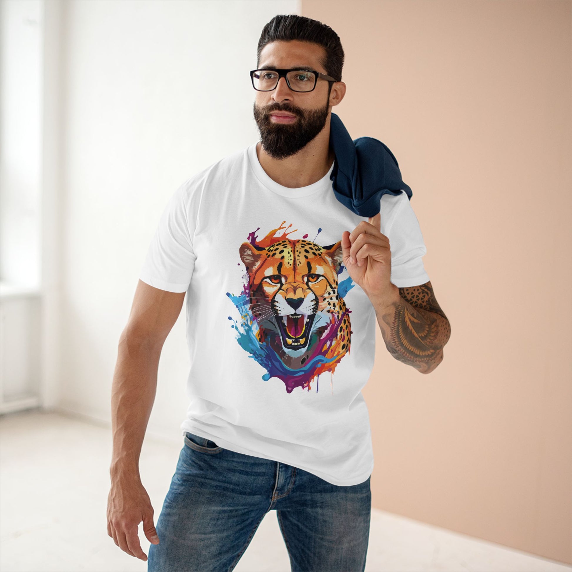 Animal Shirt, Cheetah Shirt - SudokuS