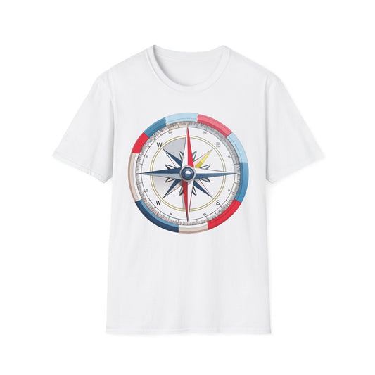 Compass T Shirt, Compass Shirt, Shirt with Compass, Navigator Shirt