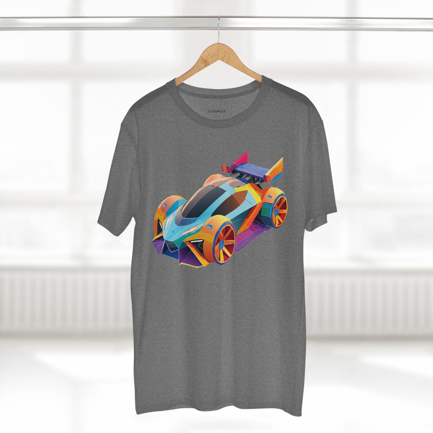 Hot Wheels Car Shirt Unisex Premium Cotton Tee With Unique Car Art Design Preshrunk