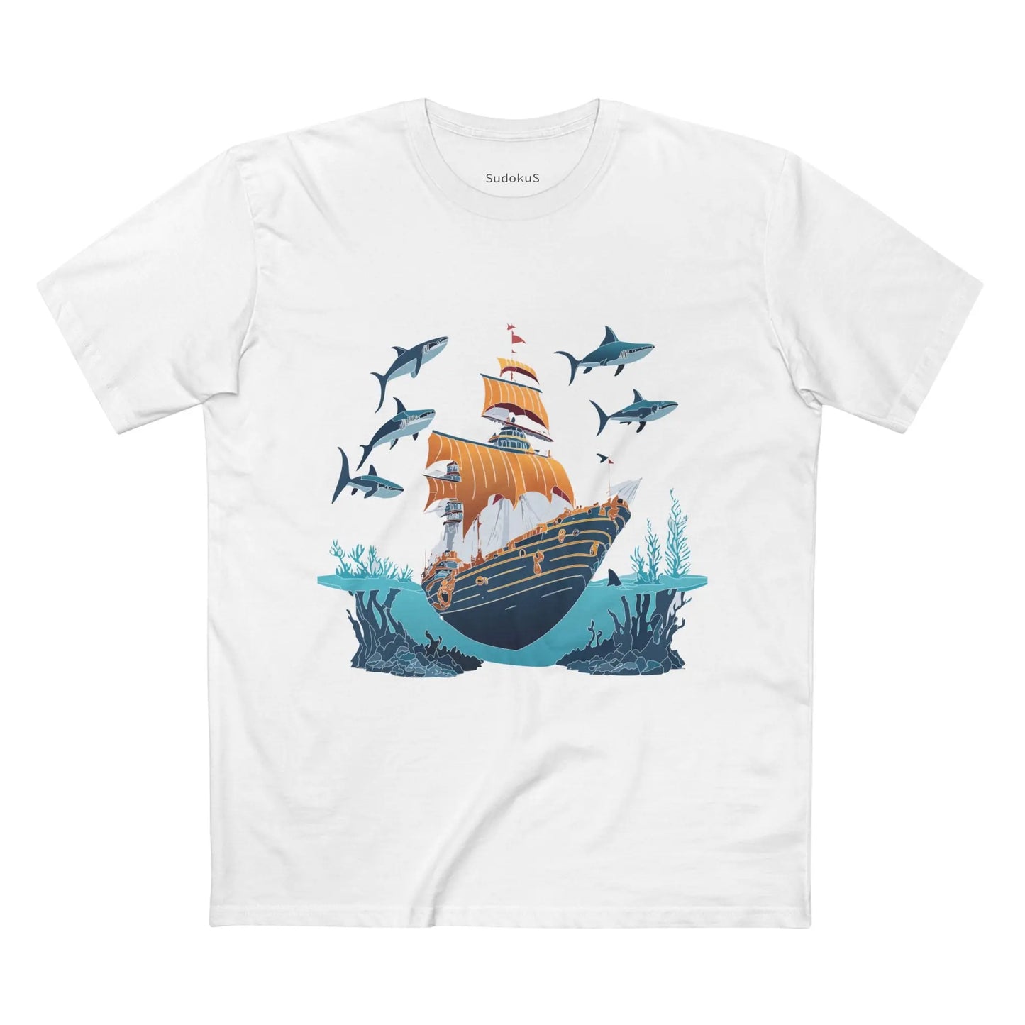 Ocean Coast Shirts, Ocean Shirt - SudokuS