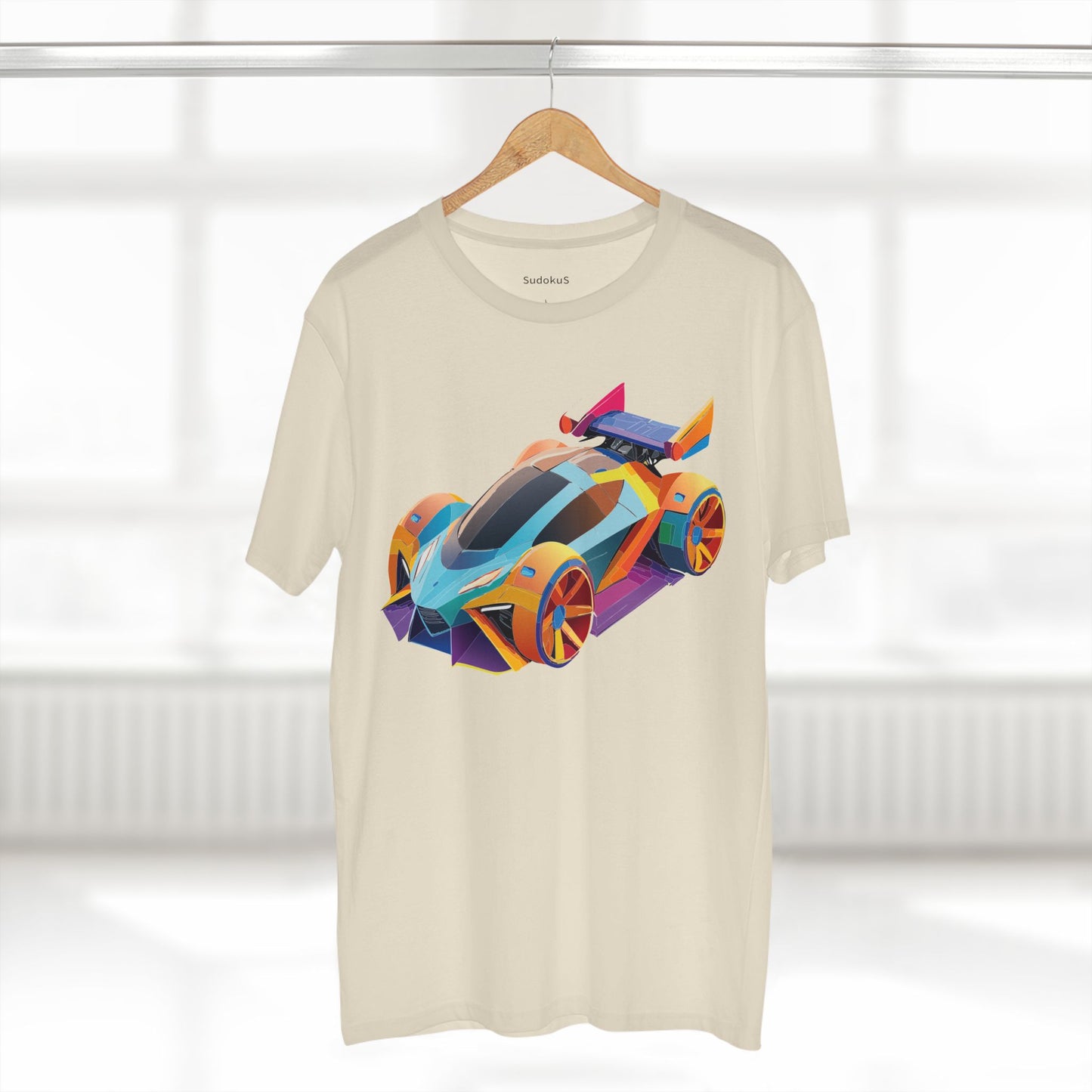 Hot Wheels Car Shirt Unisex Premium Cotton Tee With Unique Car Art Design Preshrunk