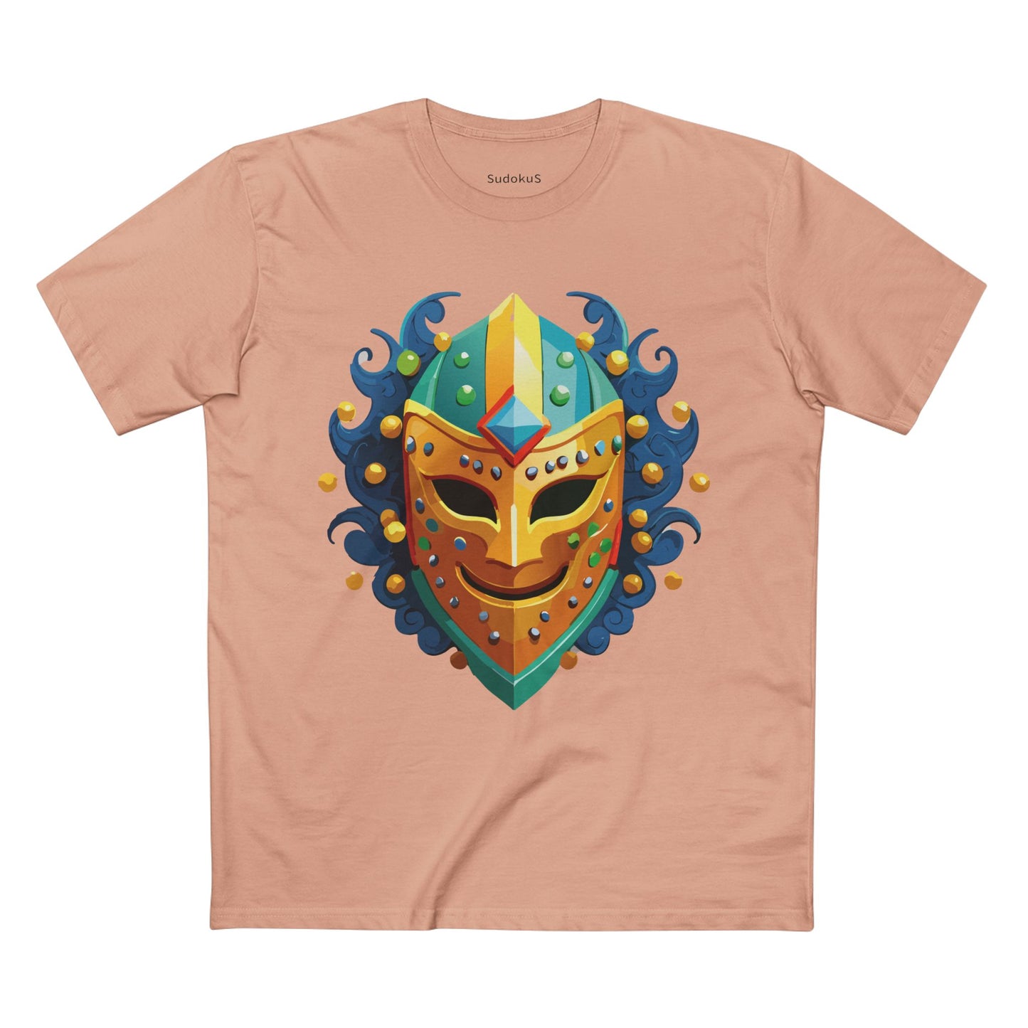 Mask Shirt, Shirt with Face - SudokuS