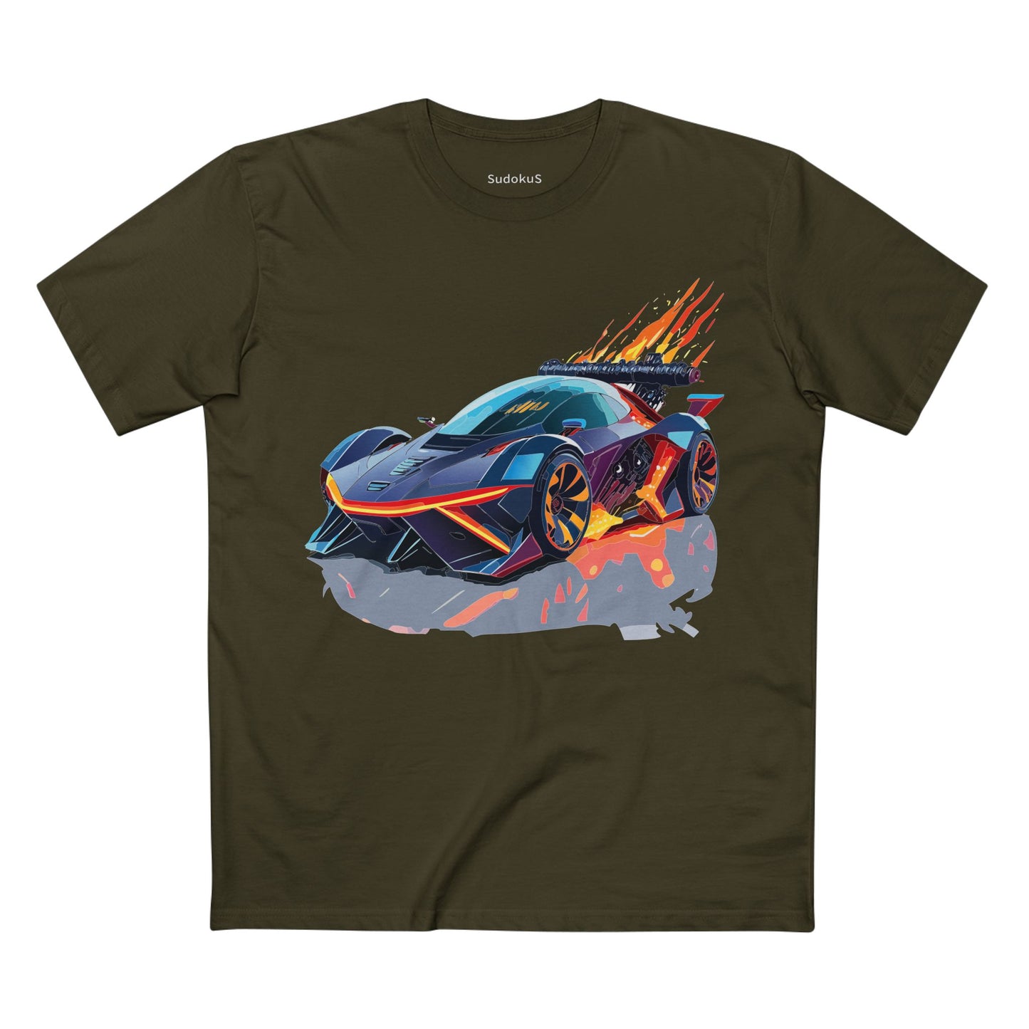 Hot Wheels Car Shirt Unisex Premium Cotton Tee With Unique Car Art Design For Fans