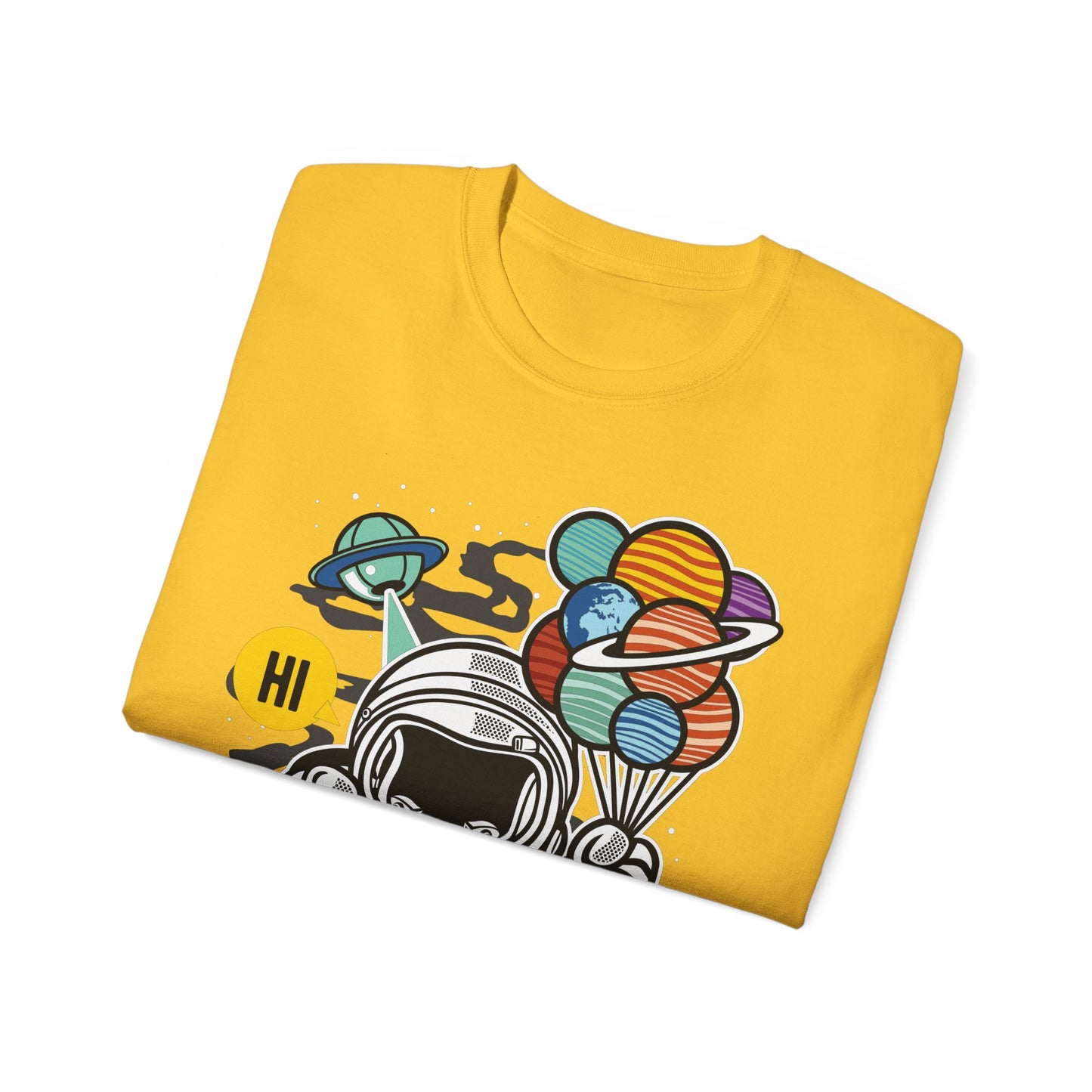 Astronaut Tee Shirt, Astronaut Graphic T‑Shirt, Cartoon Graphic T-Shirt, Art Design Shirt, Cosmos Tee Shirts 7