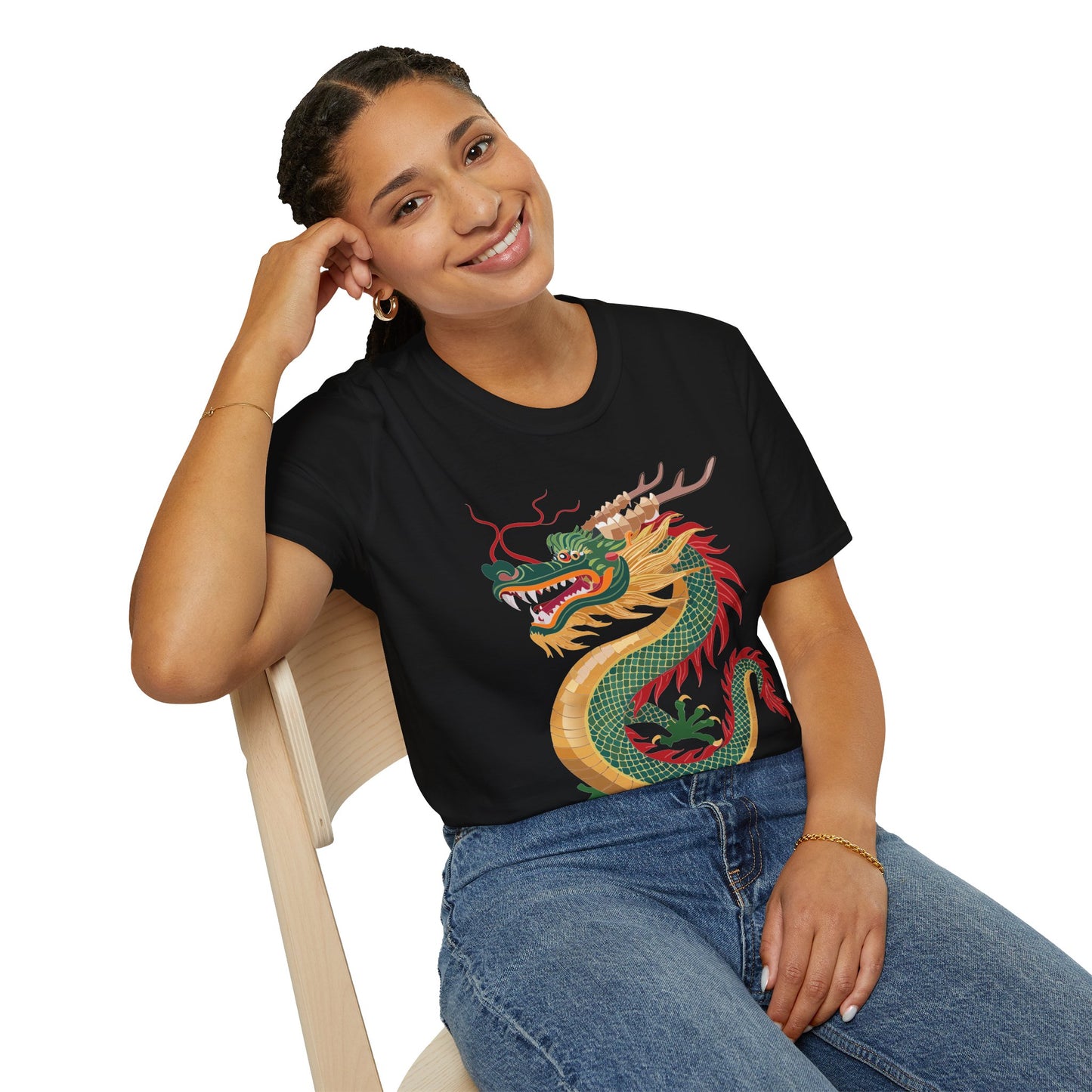 Dragon T Shirt, Dragon Shirt, Shirt with Animals, Animal Shirt