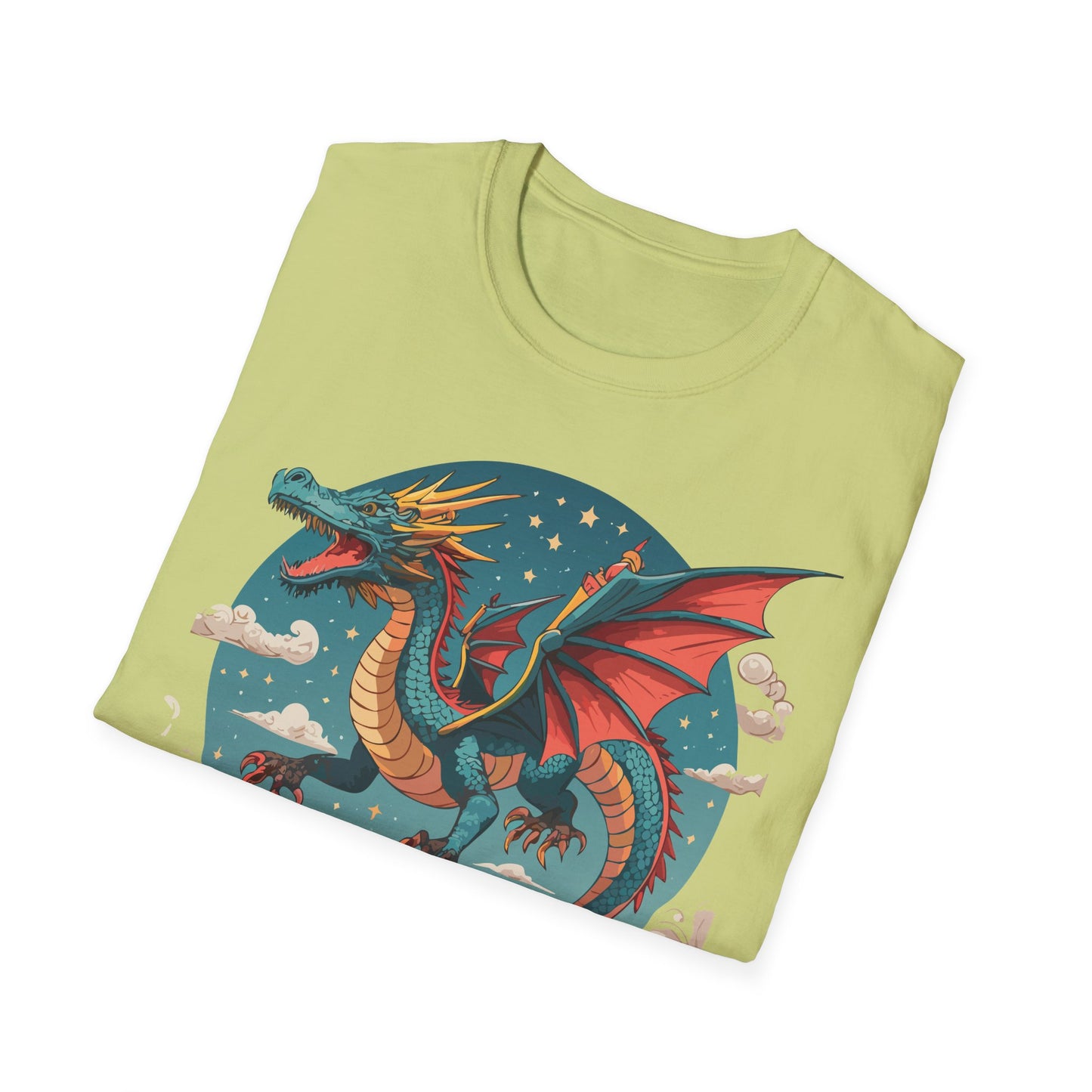 Dragon T Shirt, Dragon Shirt, Shirt with Animals, Animal Shirt