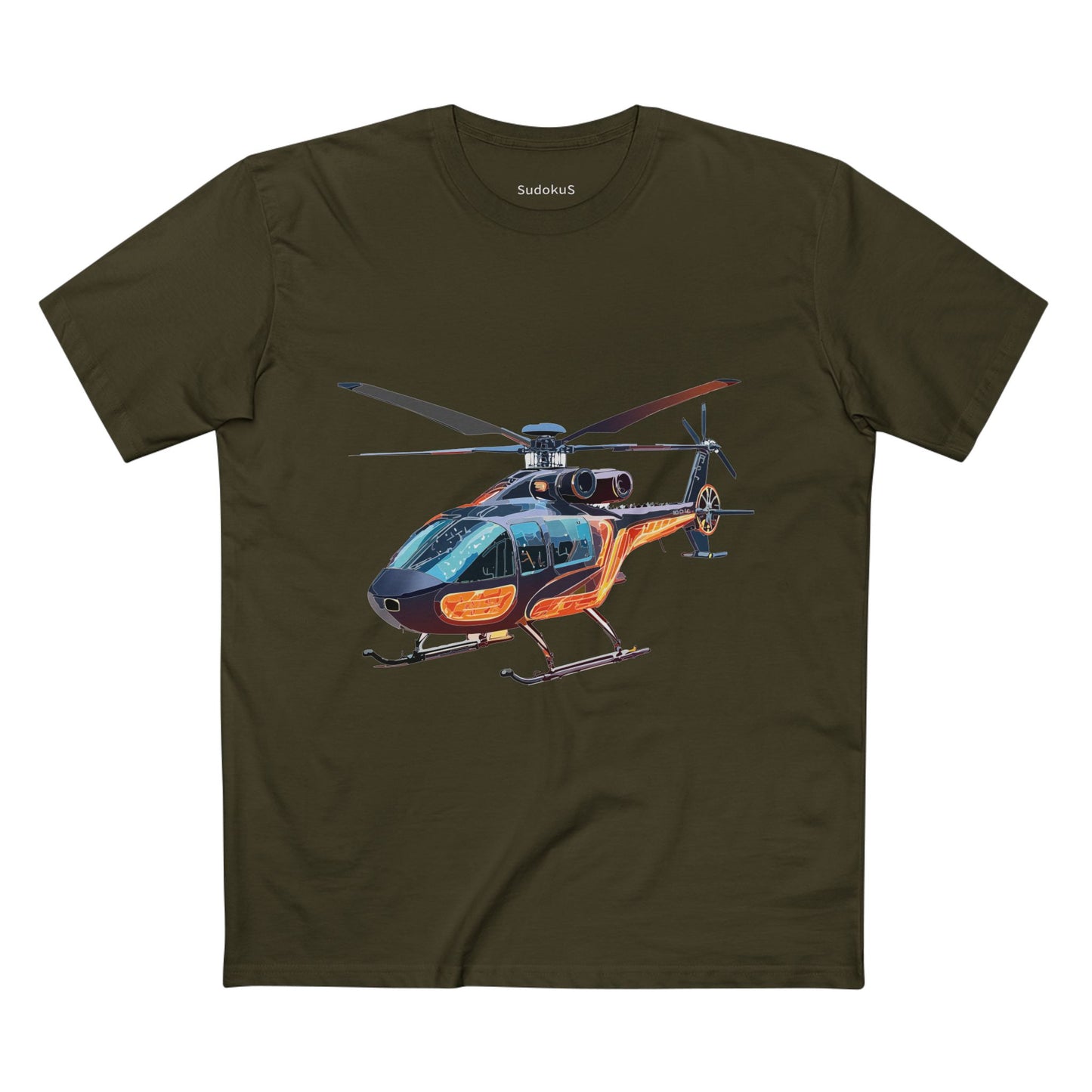 Helicopter Shirt, Chopper Shirt - SudokuS