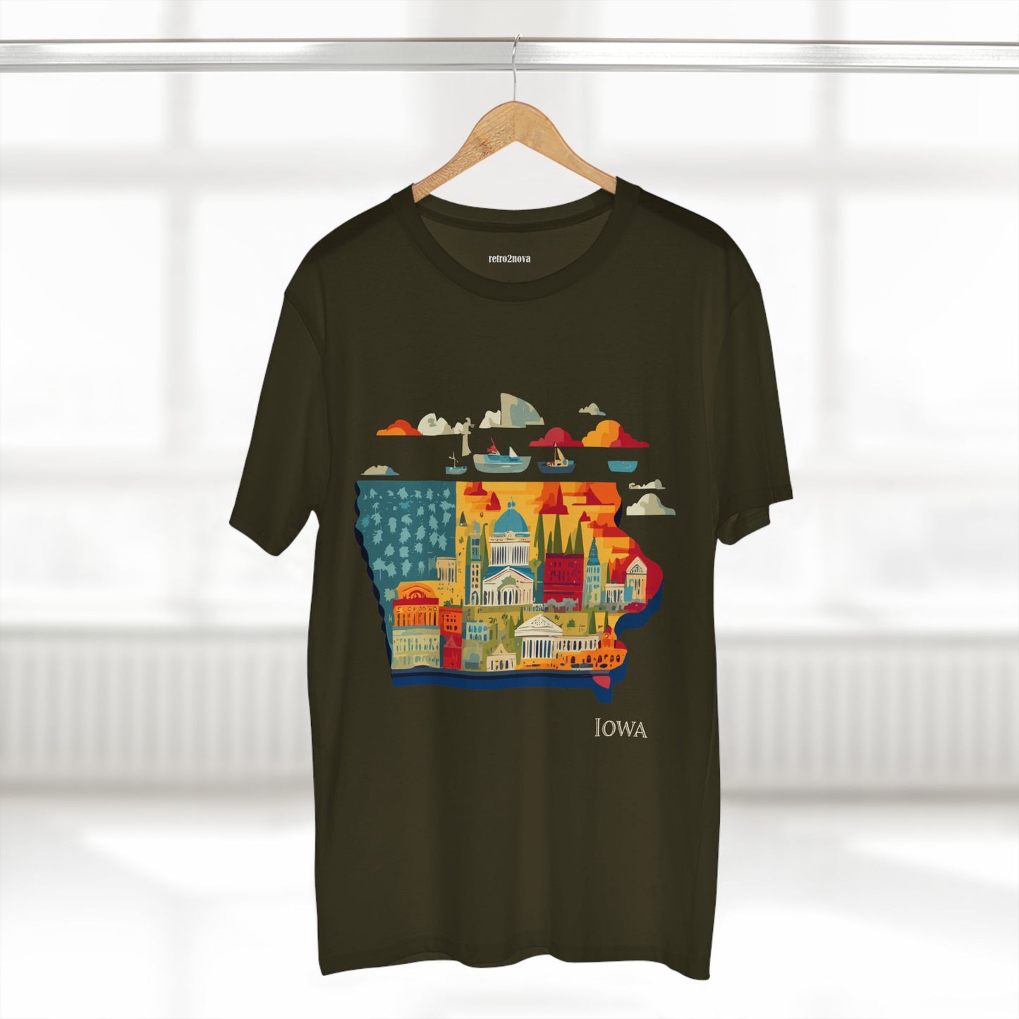 US State Shirts, Iowa Shirt