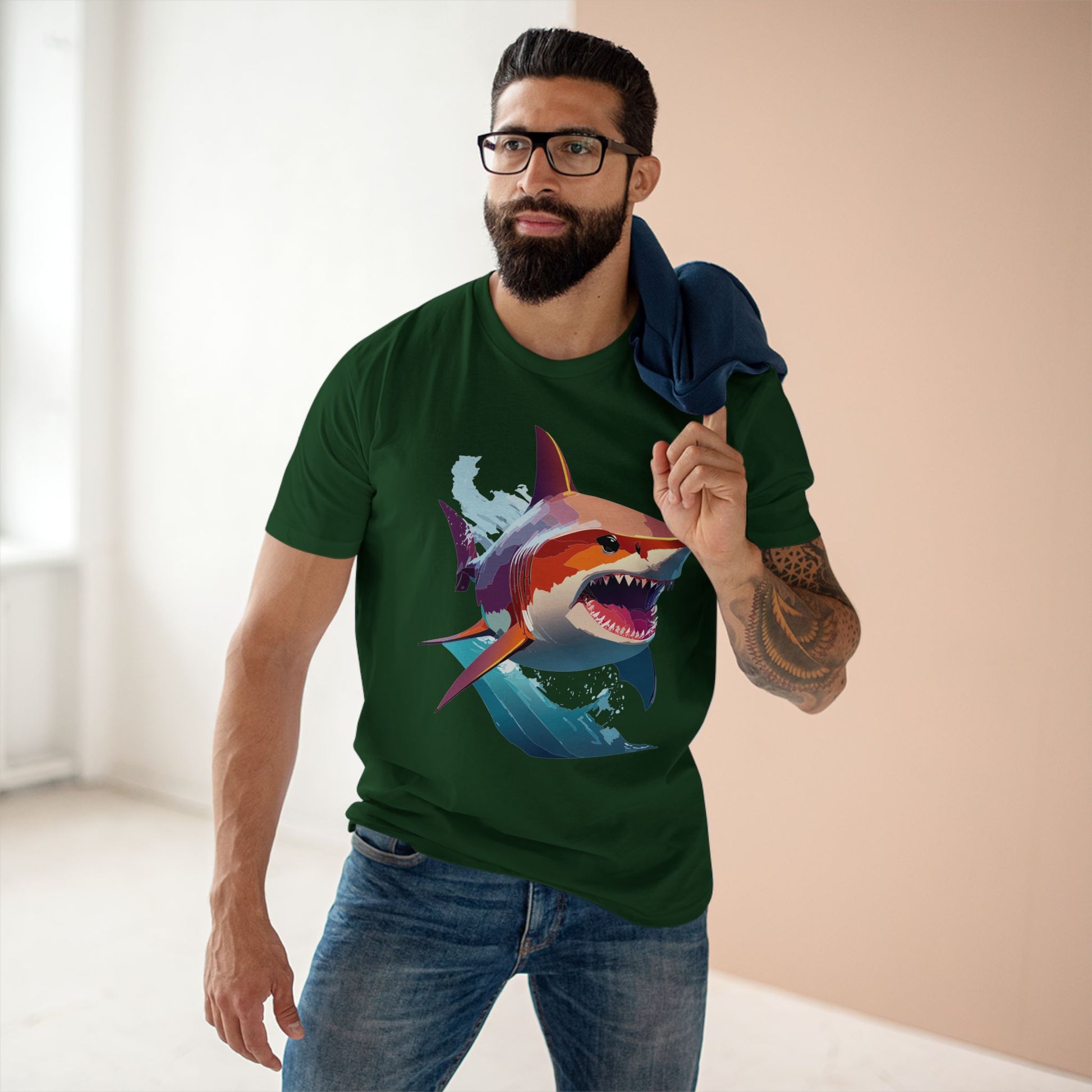 Animal Shirt, Shark Shirt - SudokuS