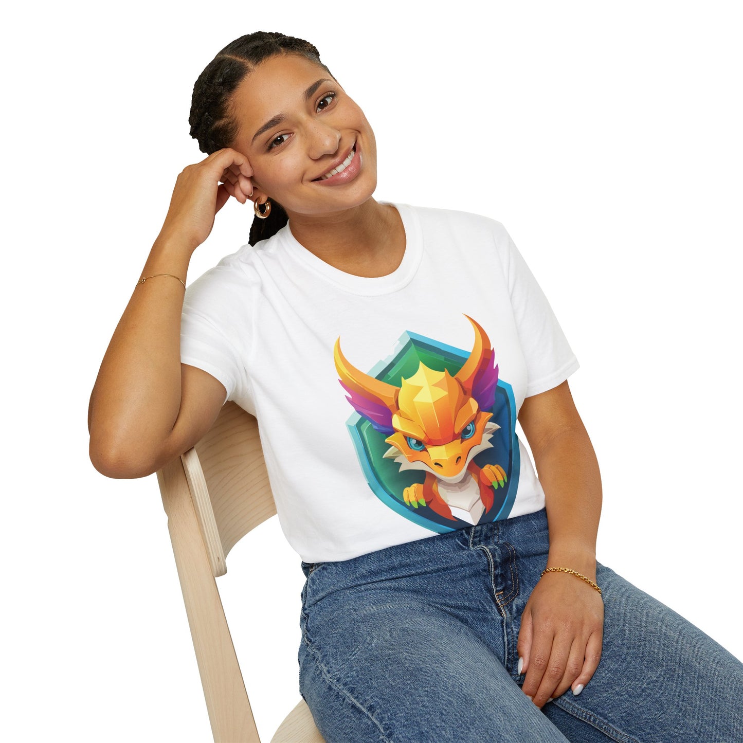 Dragon T Shirt, Dragon Shirt, Shirt with Animals, Animal Shirt