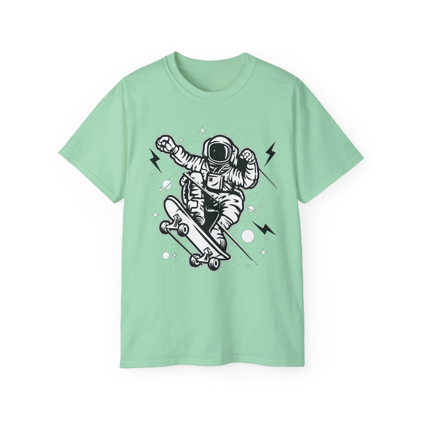 Astronaut Tee Shirt, Astronaut Graphic T‑Shirt, Cartoon Graphic T-Shirt, Art Design Shirt, Cosmos Tee Shirts 2
