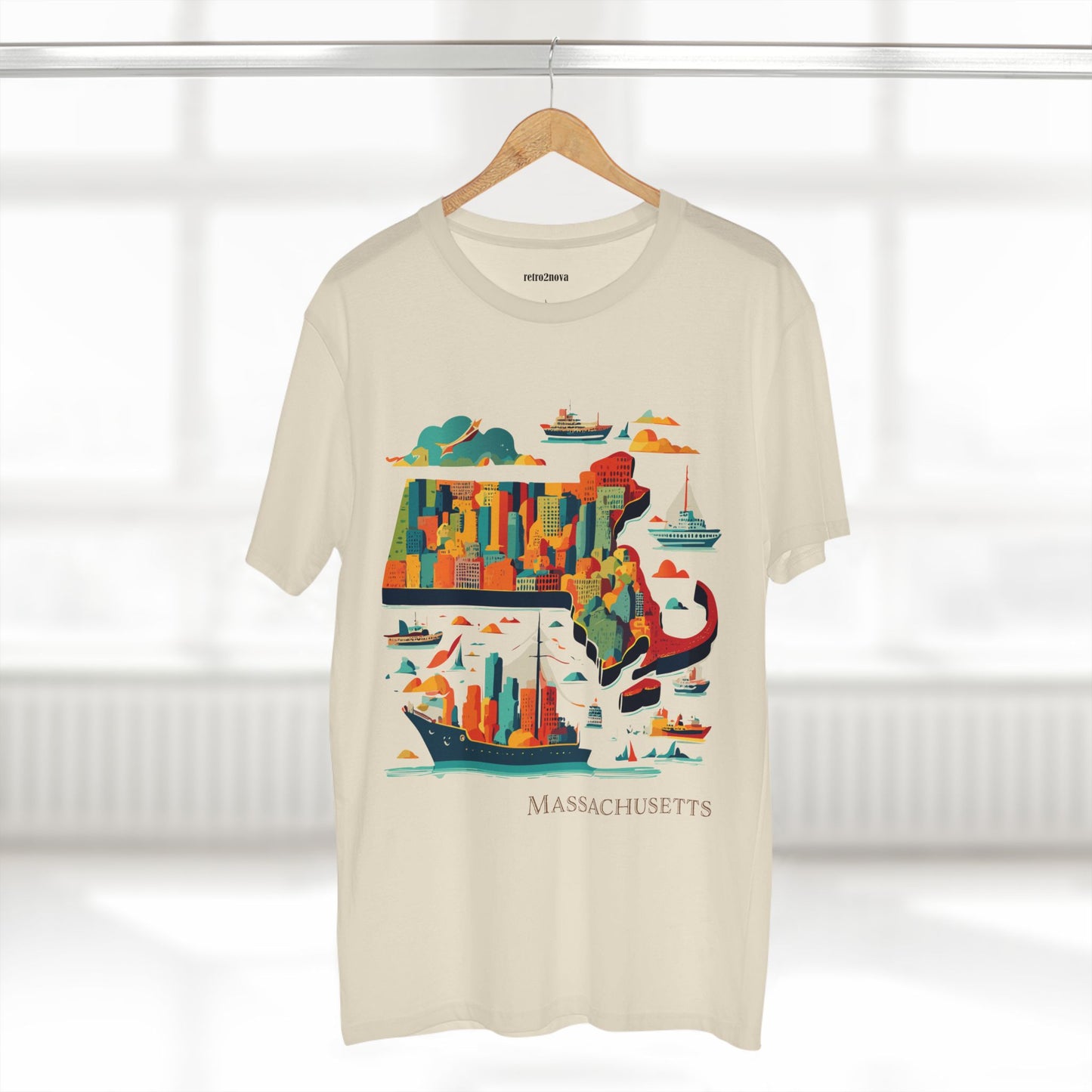 US State Shirts, Massachusetts Shirt