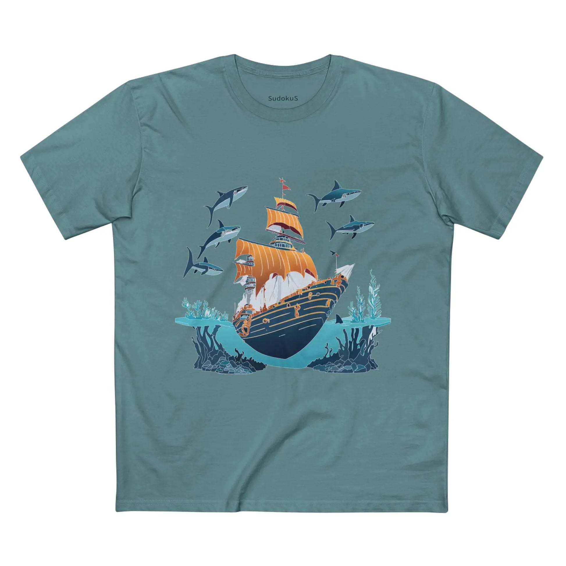 Ocean Coast Shirts, Ocean Shirt - SudokuS