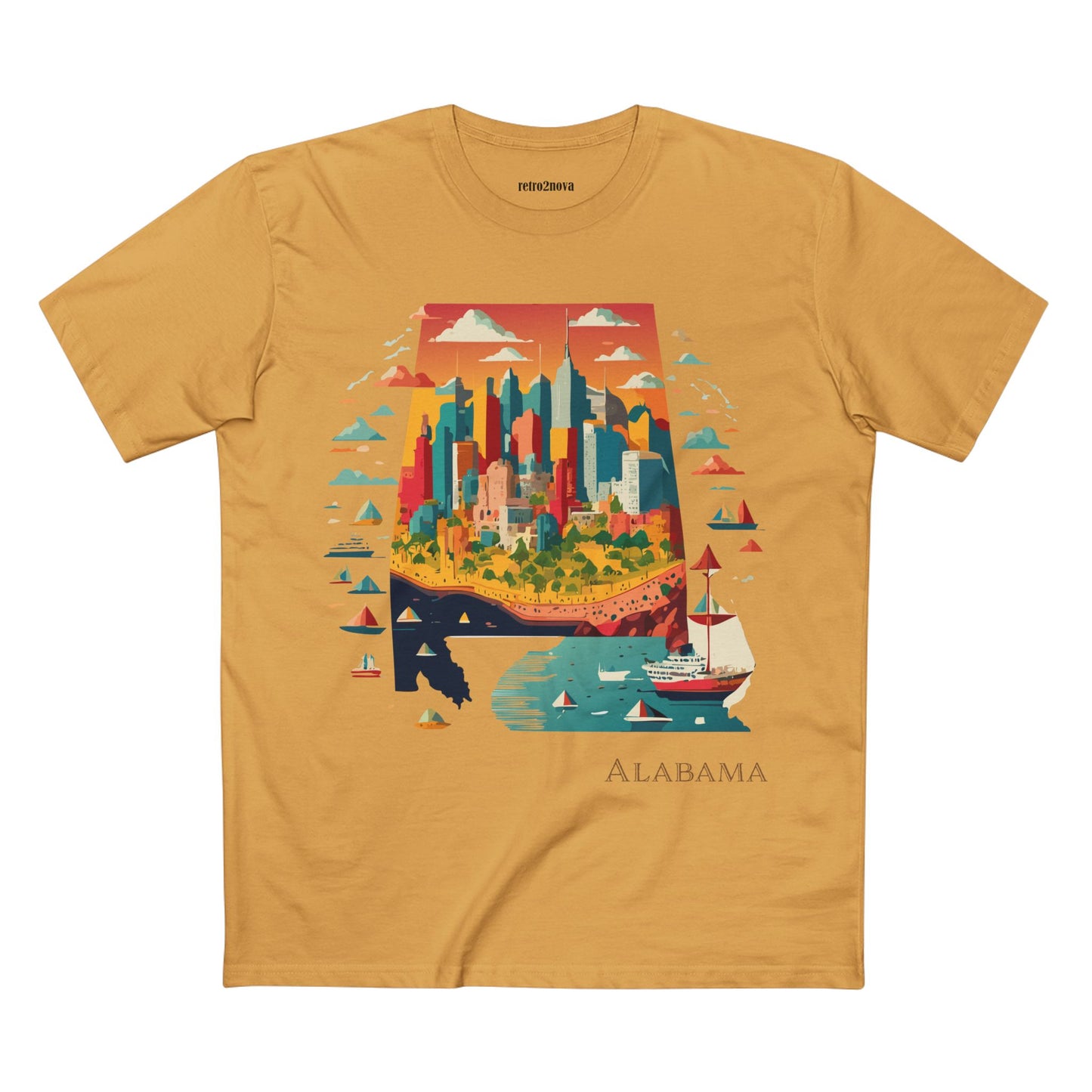 US State Shirts, Alabama Shirt