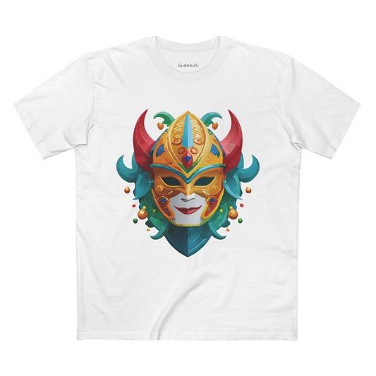 Mask Shirt, Shirt with Face - SudokuS