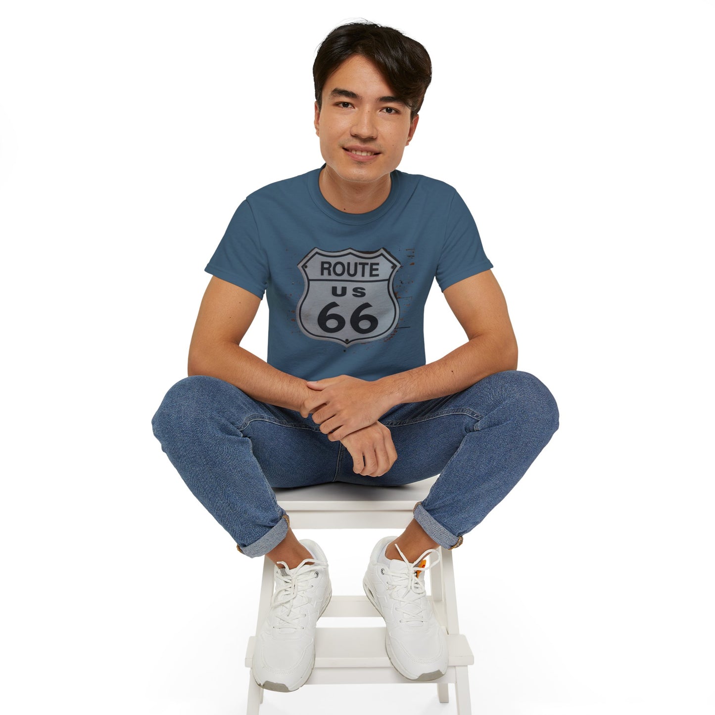 Route 66 Tee Shirt, Route 66 Graphic T‑Shirt, Vintage Graphic T-Shirt, Art Design Shirt, Route 66 US Tee Shirts