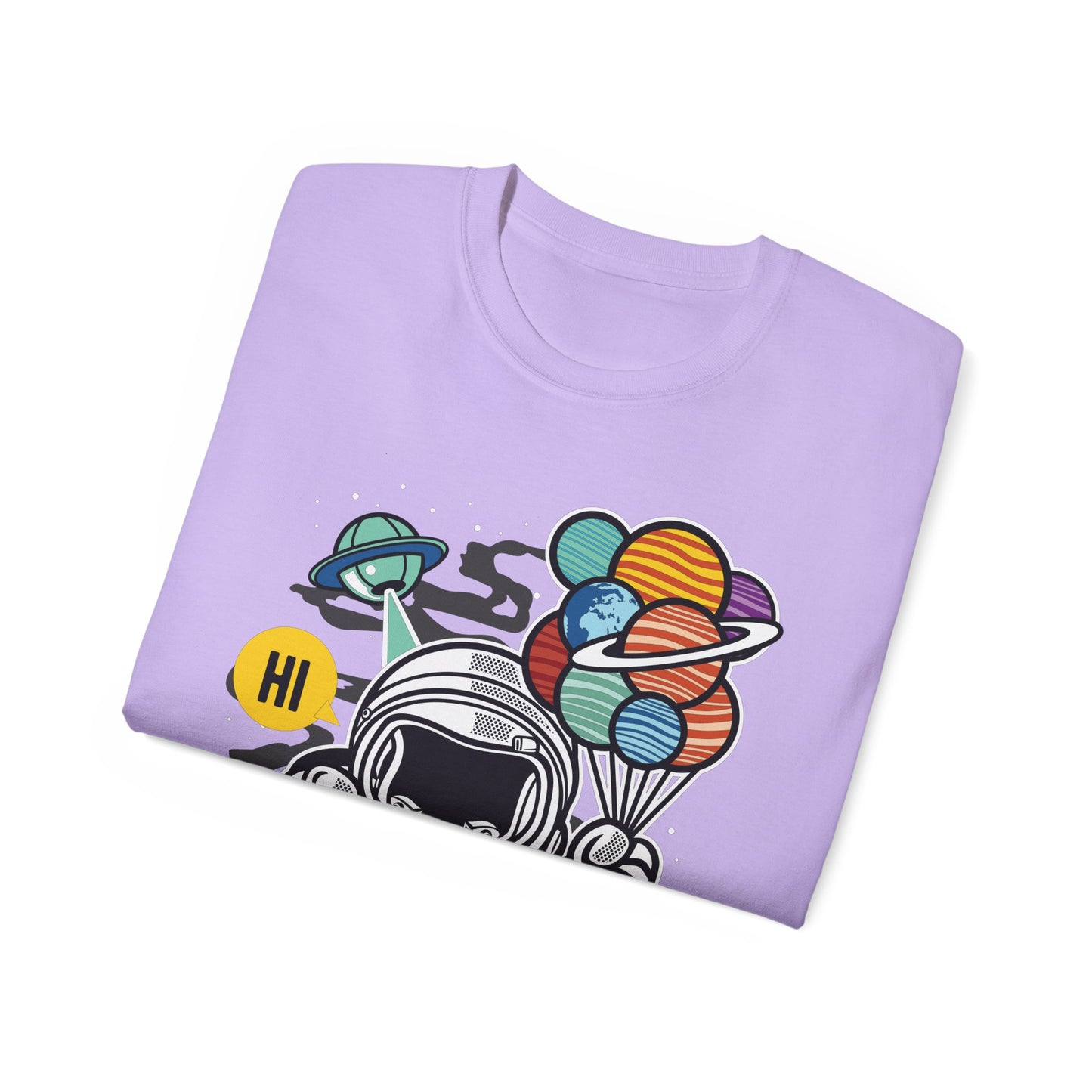 Astronaut Tee Shirt, Astronaut Graphic T‑Shirt, Cartoon Graphic T-Shirt, Art Design Shirt, Cosmos Tee Shirts 7