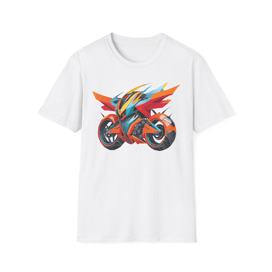 Bike T Shirt, Moto Shirt, Shirt with Motorcycle, MTB T Shirts