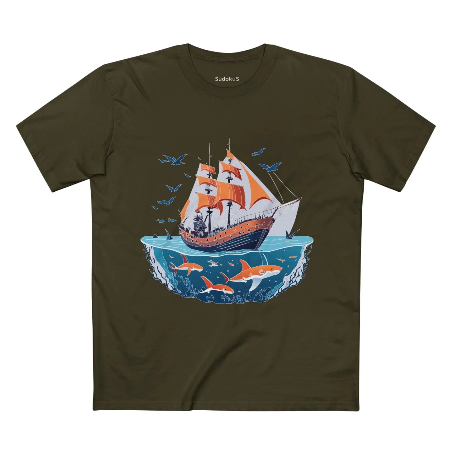 Ocean Coast Shirts, Ocean Shirt - SudokuS
