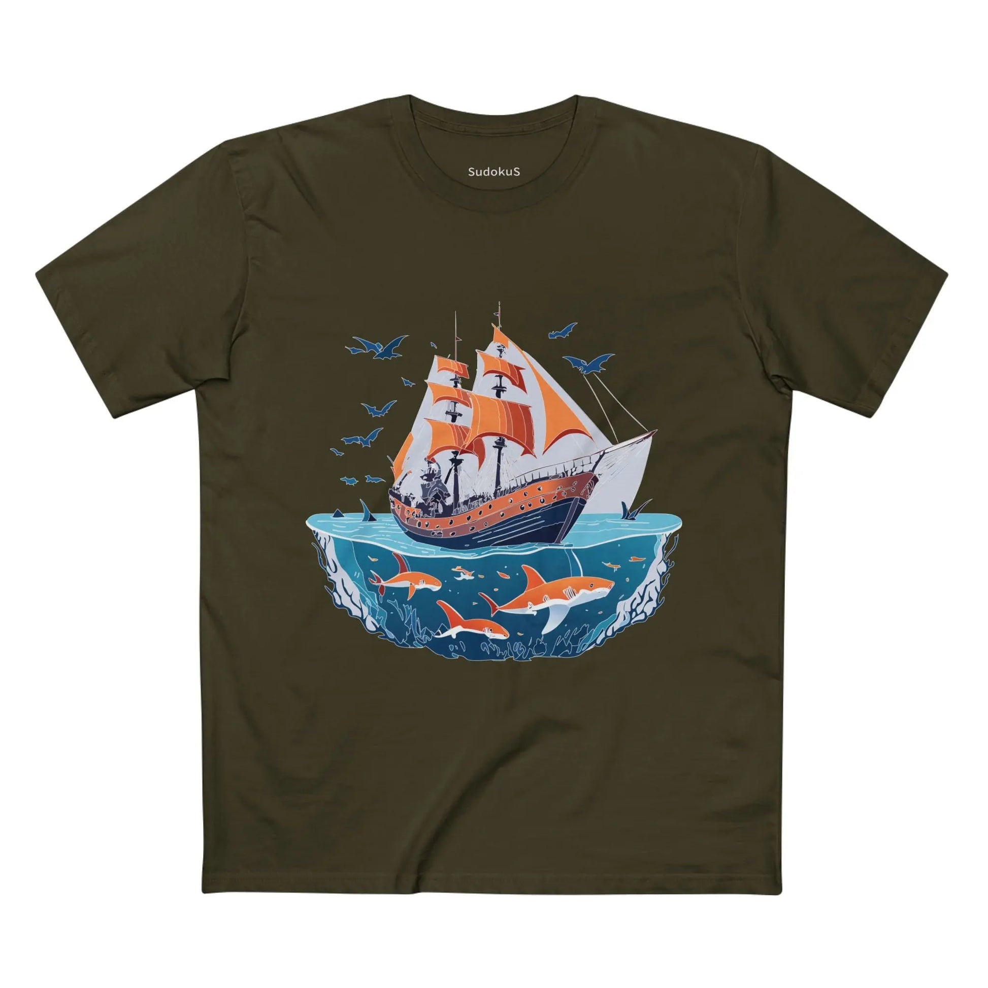 Ocean Coast Shirts, Ocean Shirt - SudokuS