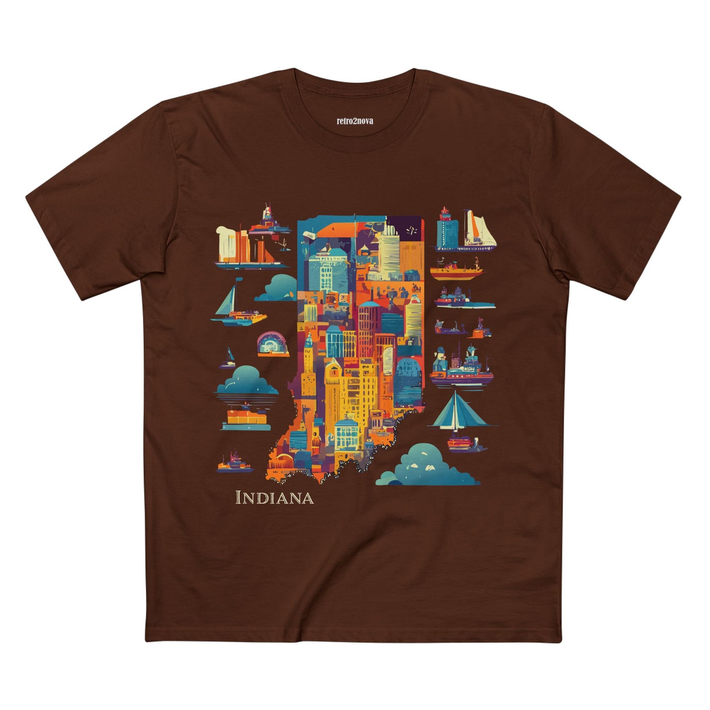 US State Shirts, Indiana Shirt