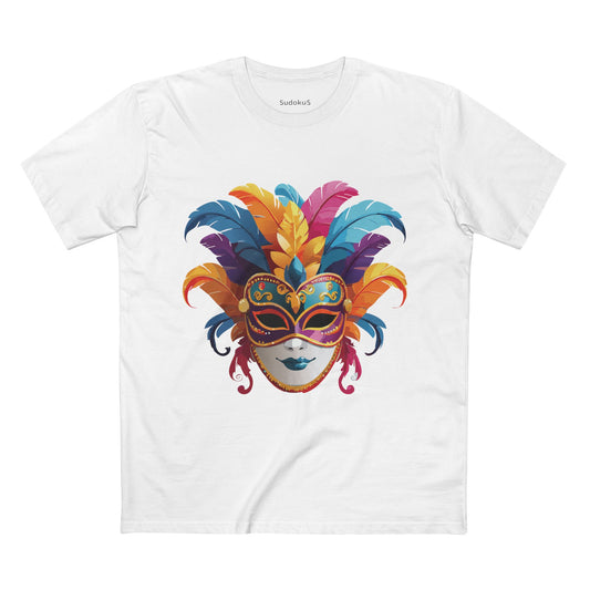 Mask Shirt, Shirt with Face - SudokuS