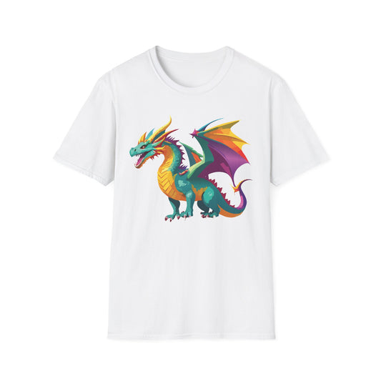 Dragon T Shirt, Dragon Shirt, Shirt with Animals, Animal Shirt