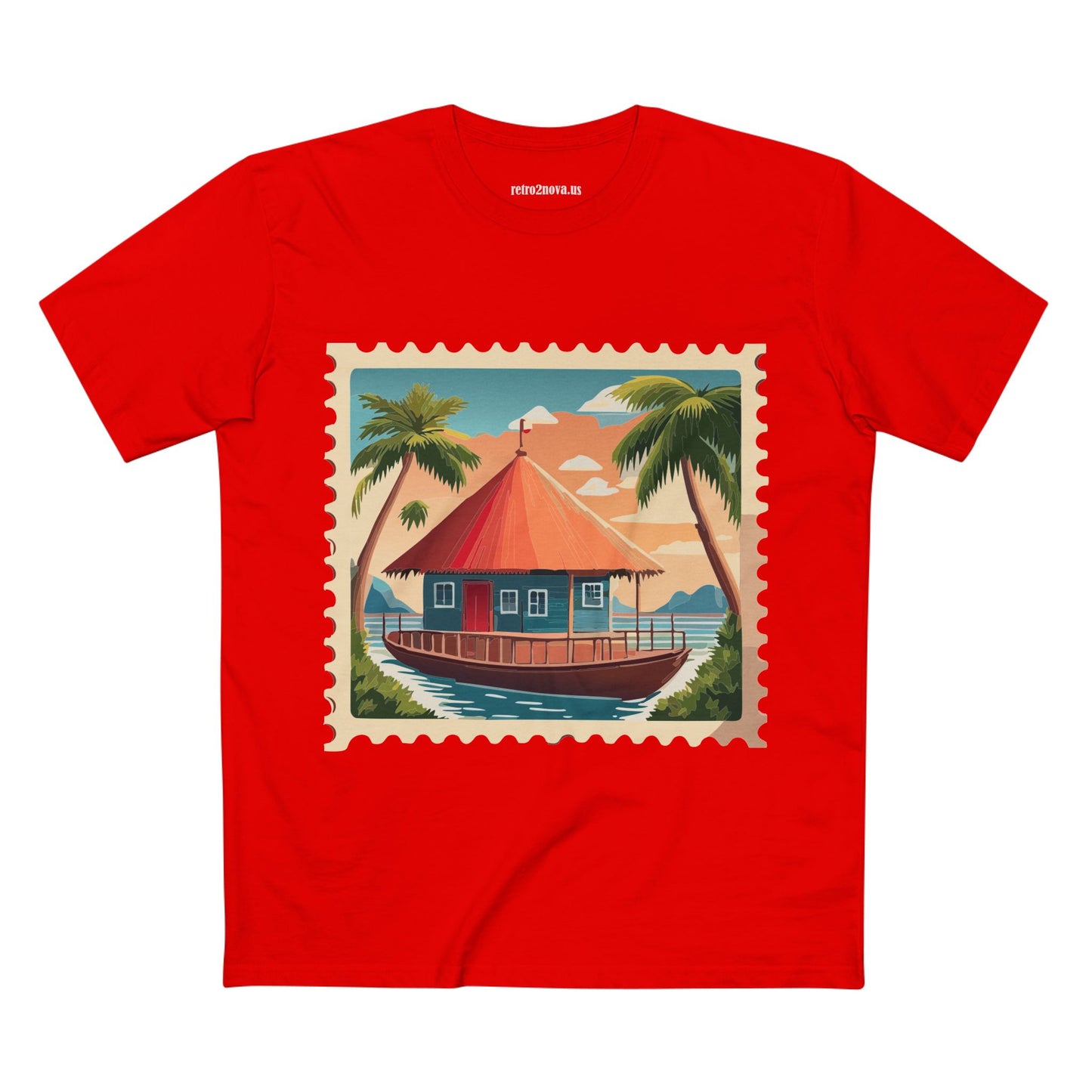 Stamp Shirt, Postage Stamp Shirt