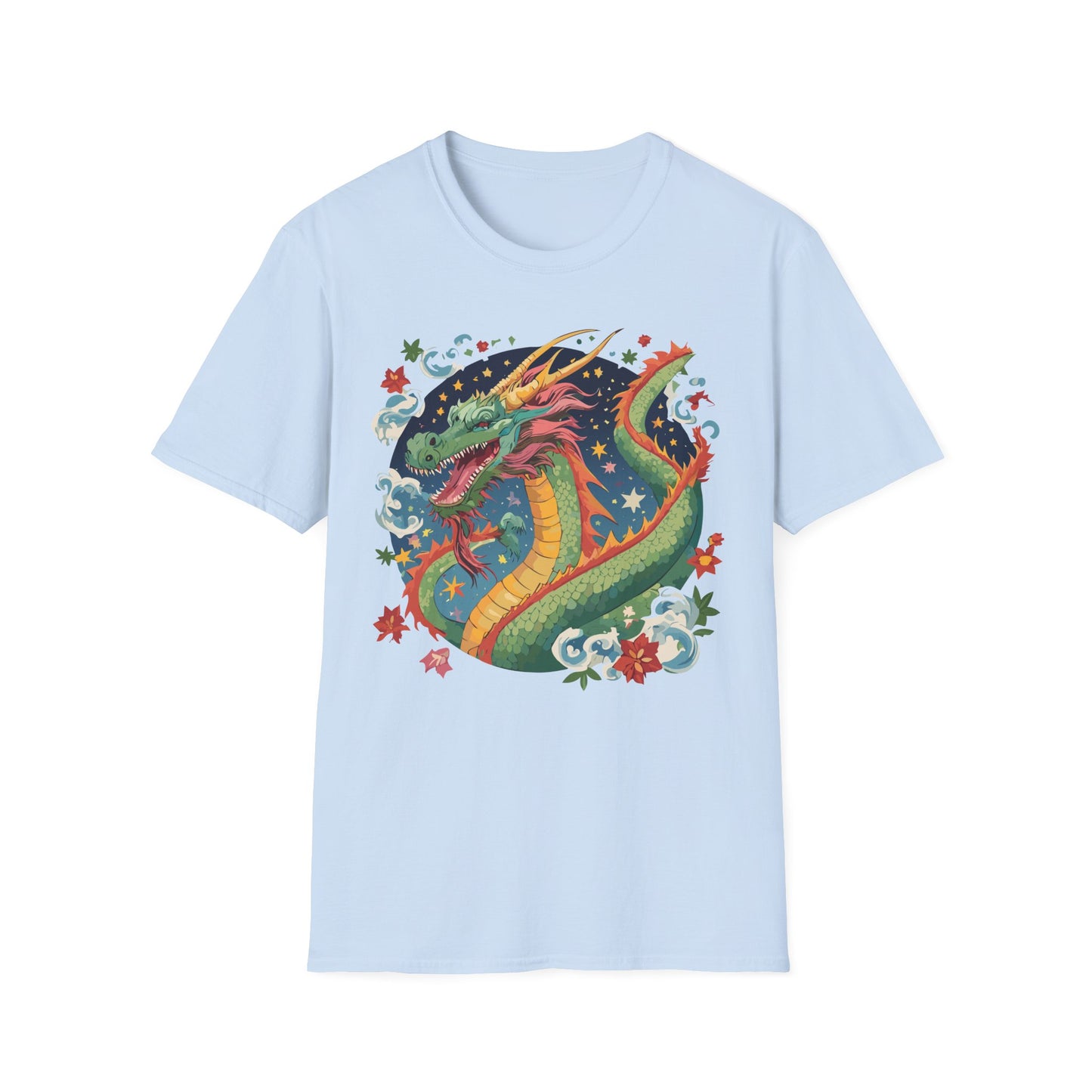 Dragon T Shirt, Dragon Shirt, Shirt with Animals, Animal Shirt