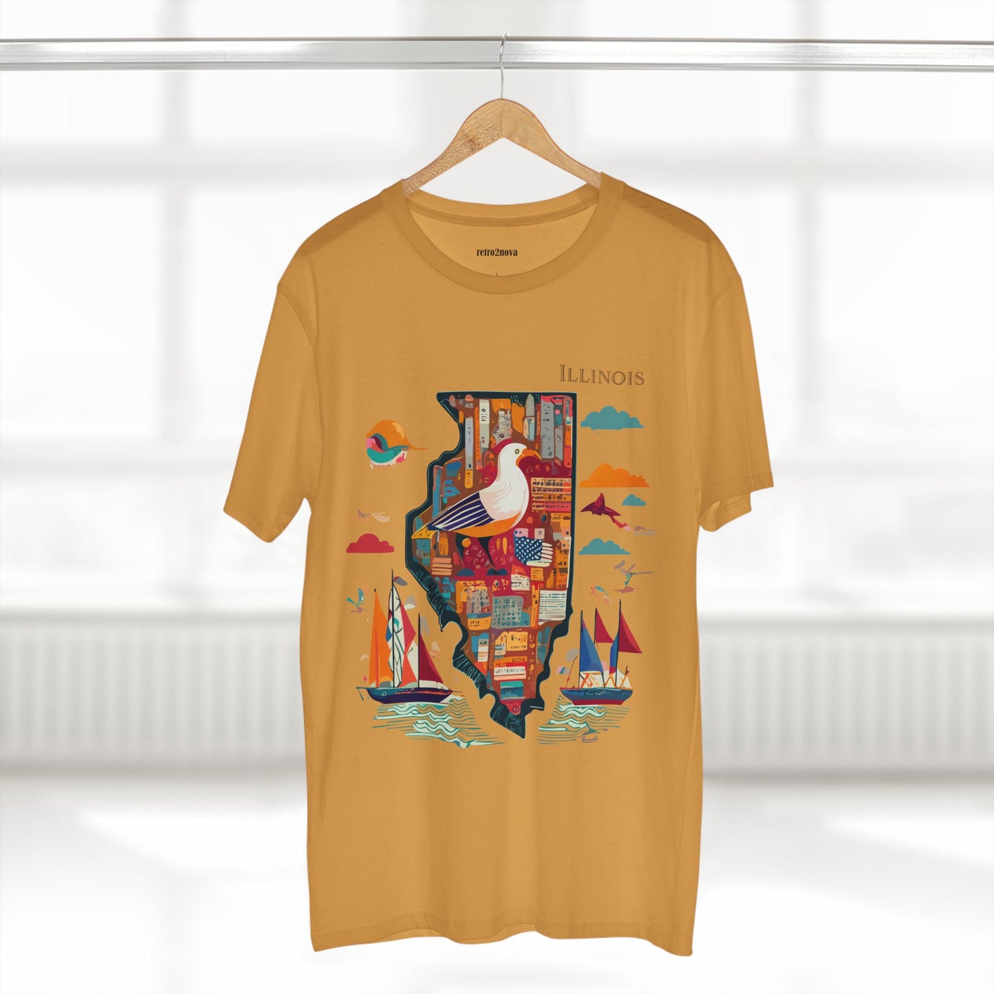 US State Shirts, Illinois Shirt