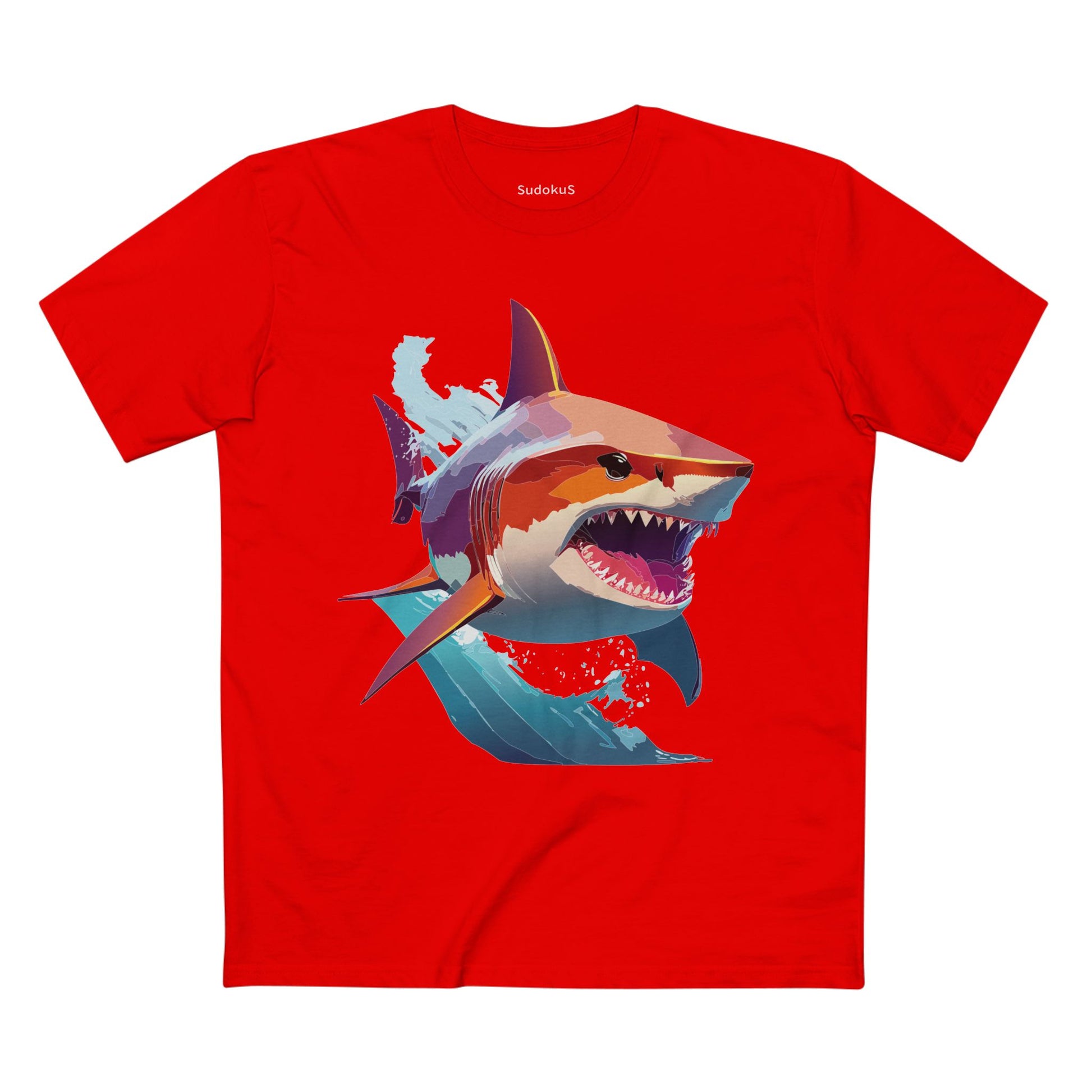 Animal Shirt, Shark Shirt - SudokuS