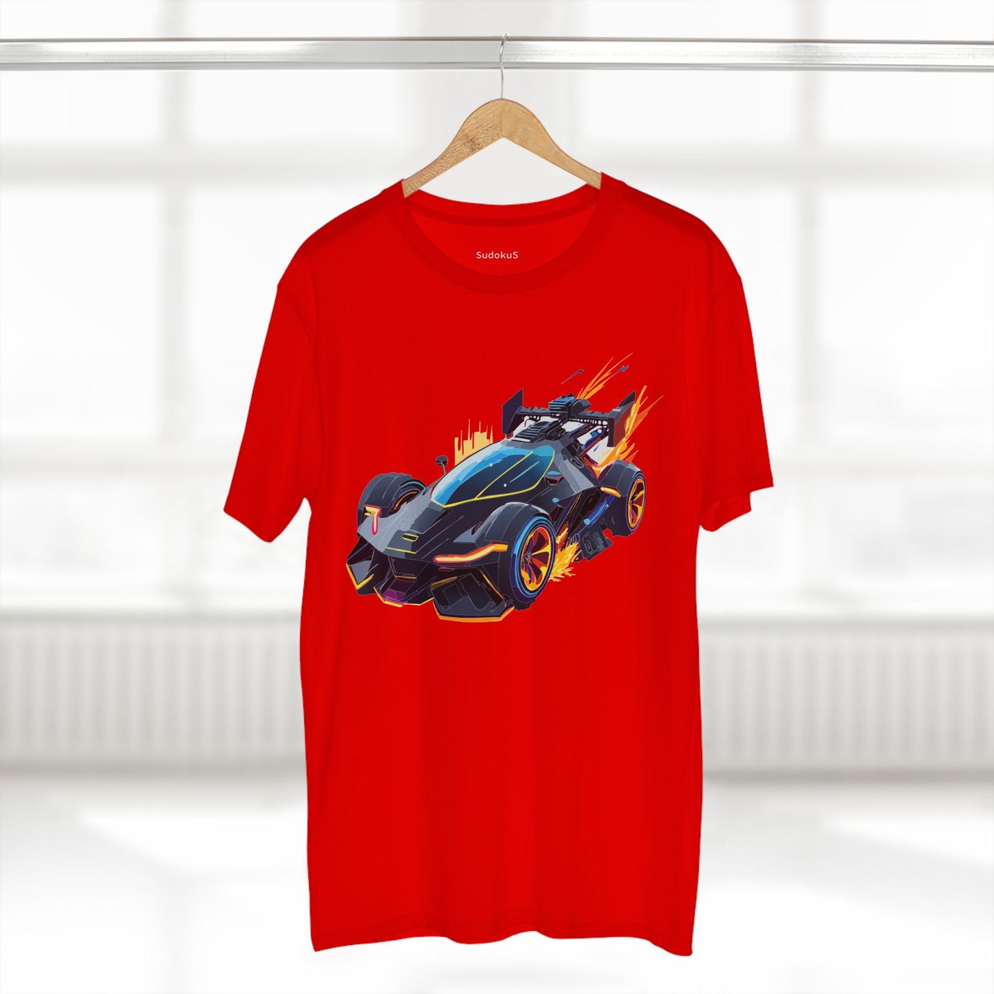 Hot Wheels Car Shirt Unisex Premium Cotton Tee With Unique Car Art Design For Everyday Wear