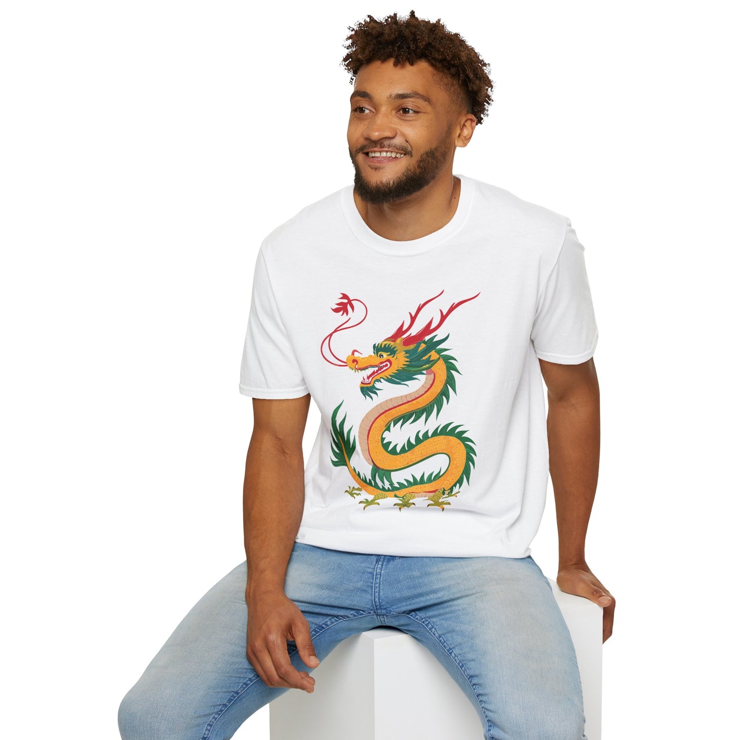 Dragon T Shirt, Dragon Shirt, Shirt with Animals, Animal Shirt