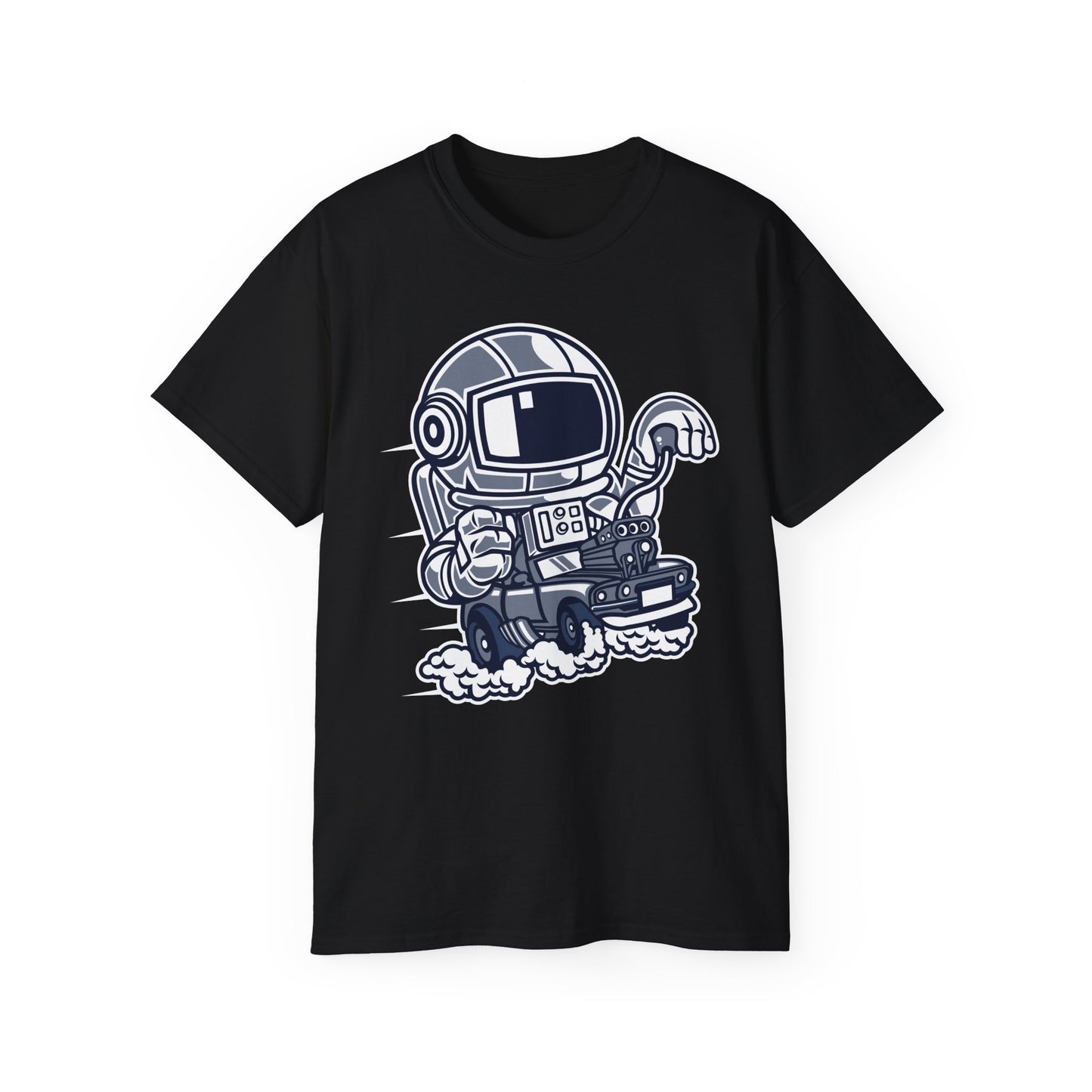 Astronaut Tee Shirt, Astronaut Graphic T‑Shirt, Cartoon Graphic T-Shirt, Art Design Shirt, Cosmos Tee Shirts 4