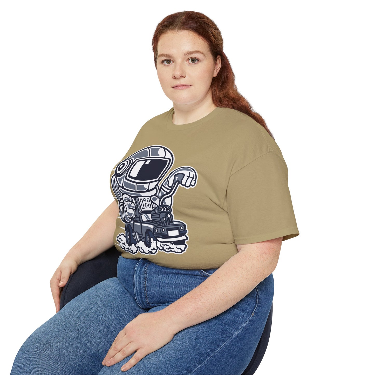 Astronaut Tee Shirt, Astronaut Graphic T‑Shirt, Cartoon Graphic T-Shirt, Art Design Shirt, Cosmos Tee Shirts 4