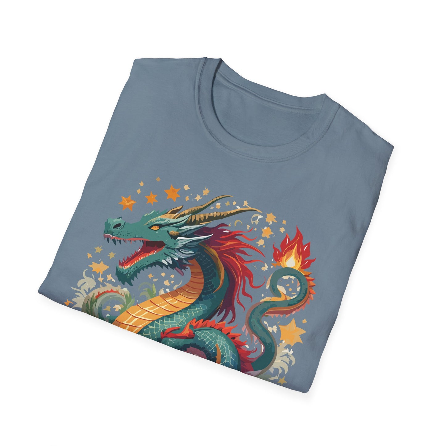 Dragon T Shirt, Dragon Shirt, Shirt with Animals, Animal Shirt