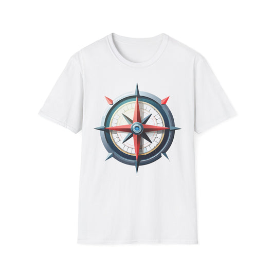 Compass T Shirt, Compass Shirt, Shirt with Compass, Navigator Shirt