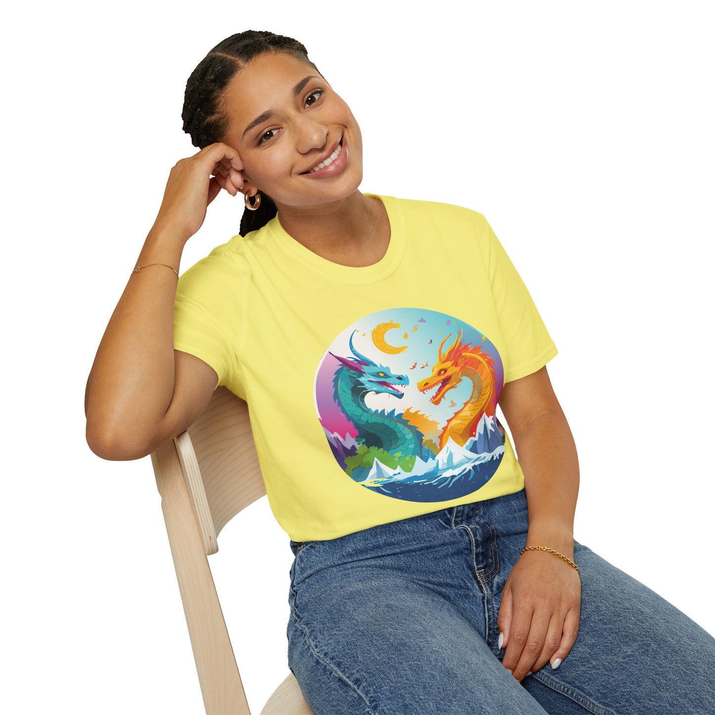 Dragon T Shirt, Dragon Shirt, Shirt with Animals, Animal Shirt