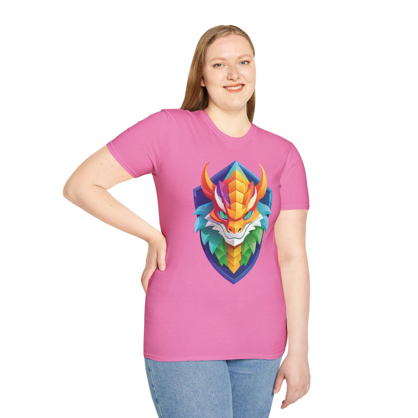 Dragon T Shirt, Dragon Shirt, Shirt with Animals, Animal Shirt